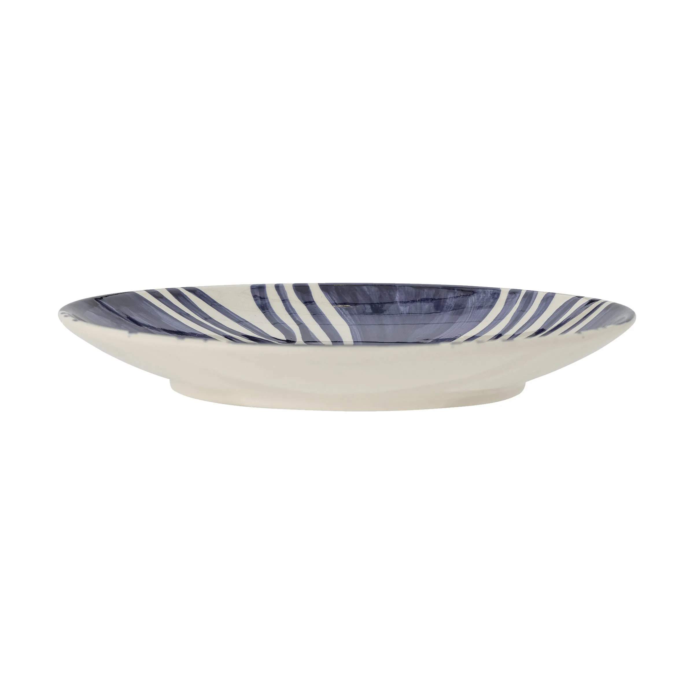 Bloomingville Frokosttallerkener Shama Tallerken i Blå, 27 cm, 3