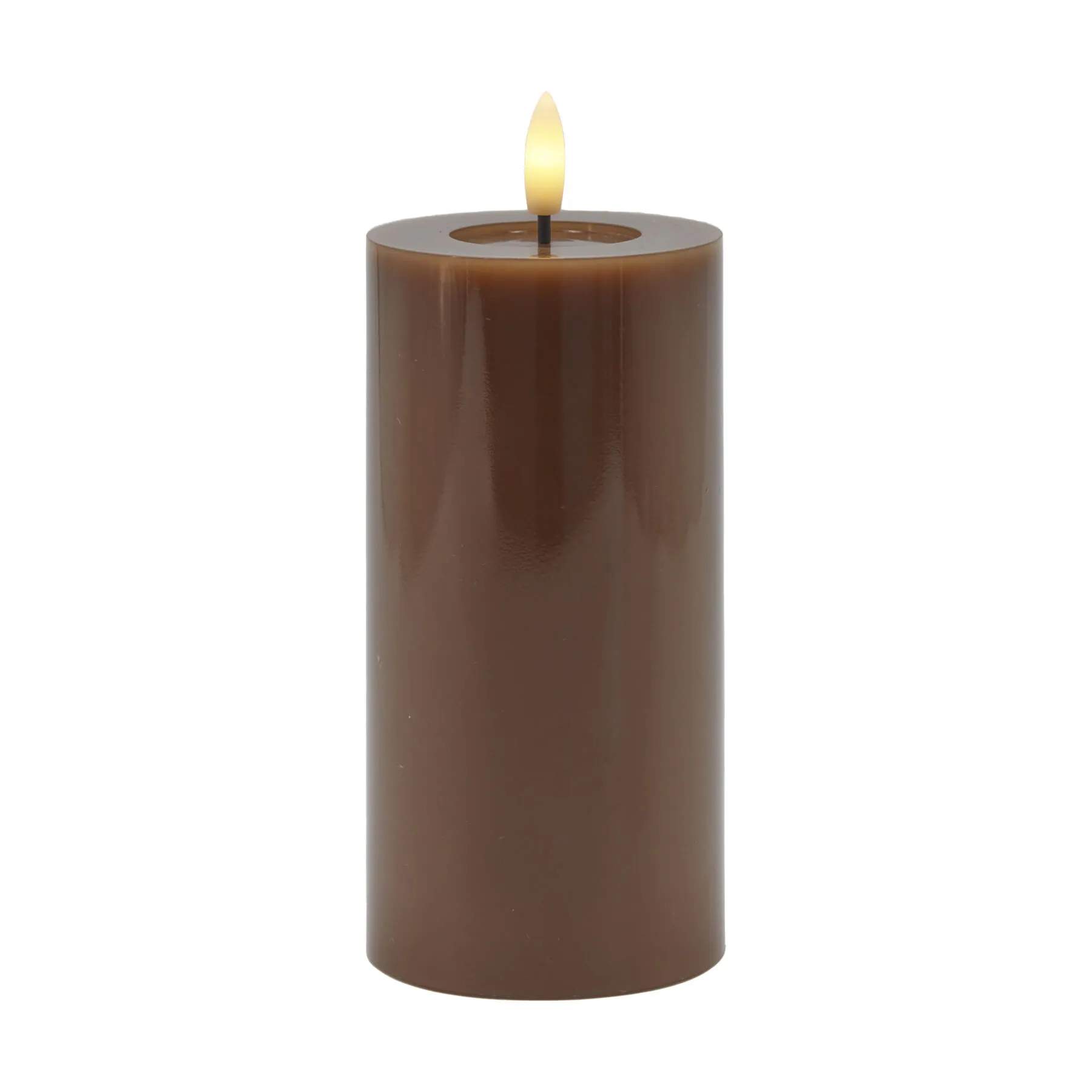 Sirius LED-lys Sille Lak LED Bloklys i Toffee, 15 cm, 1