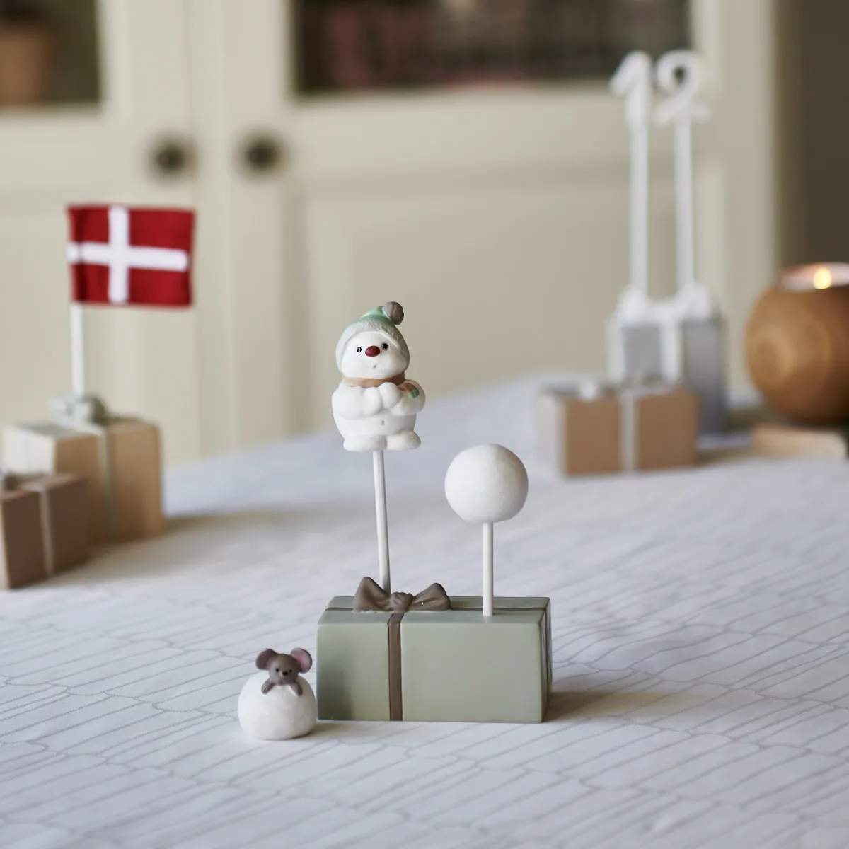 Klarborg Øvrige figurer Tilbehør til Gavesæt - 3 dele i Hvid, 2