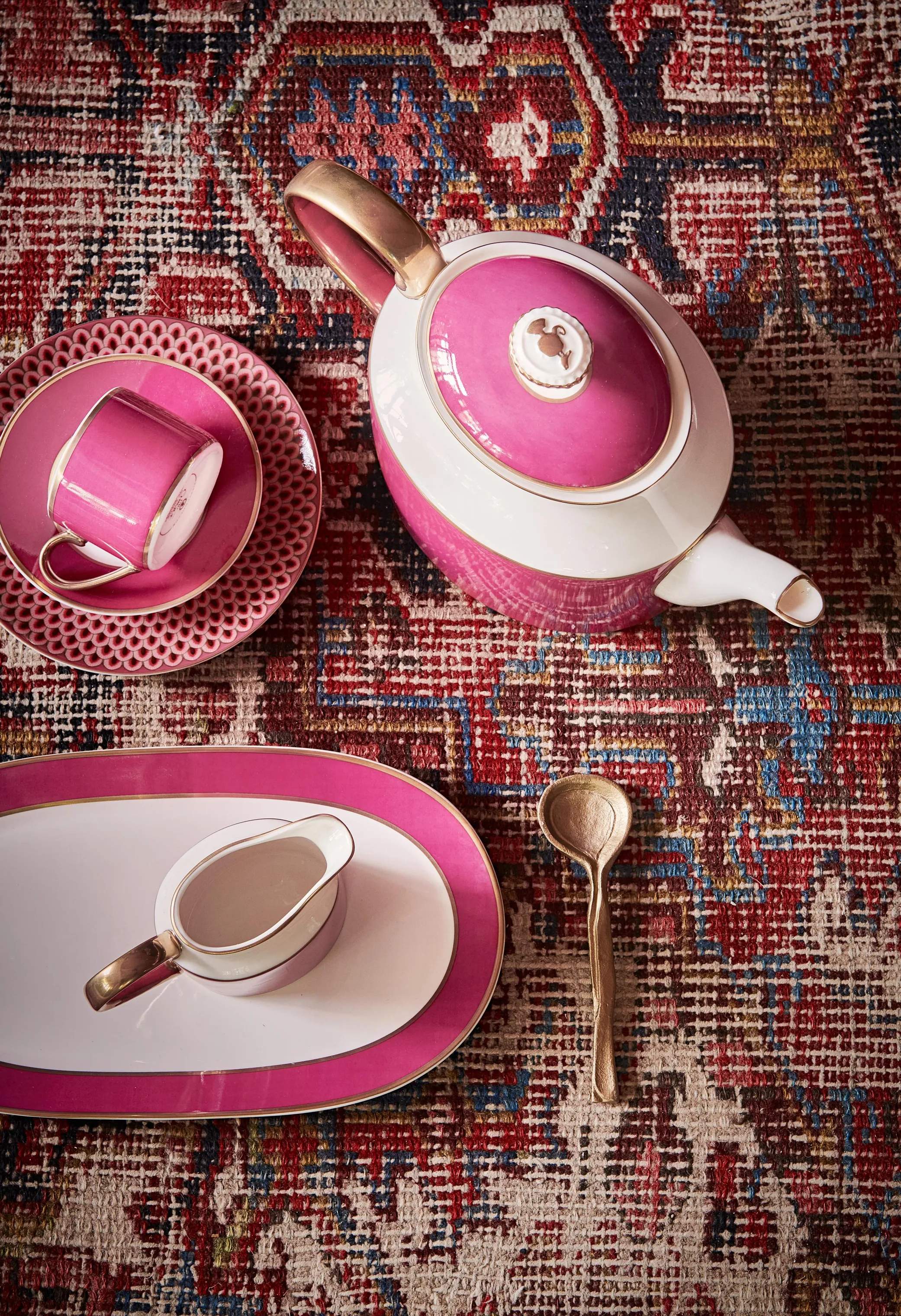 PIP Studio Krus og kopper med hank Pip Chique Kop m. underkop i Pink, 5
