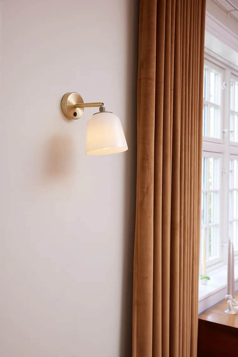 Halo Design Væglamper Room 49 Væglampe i Antique/ Opal, 2