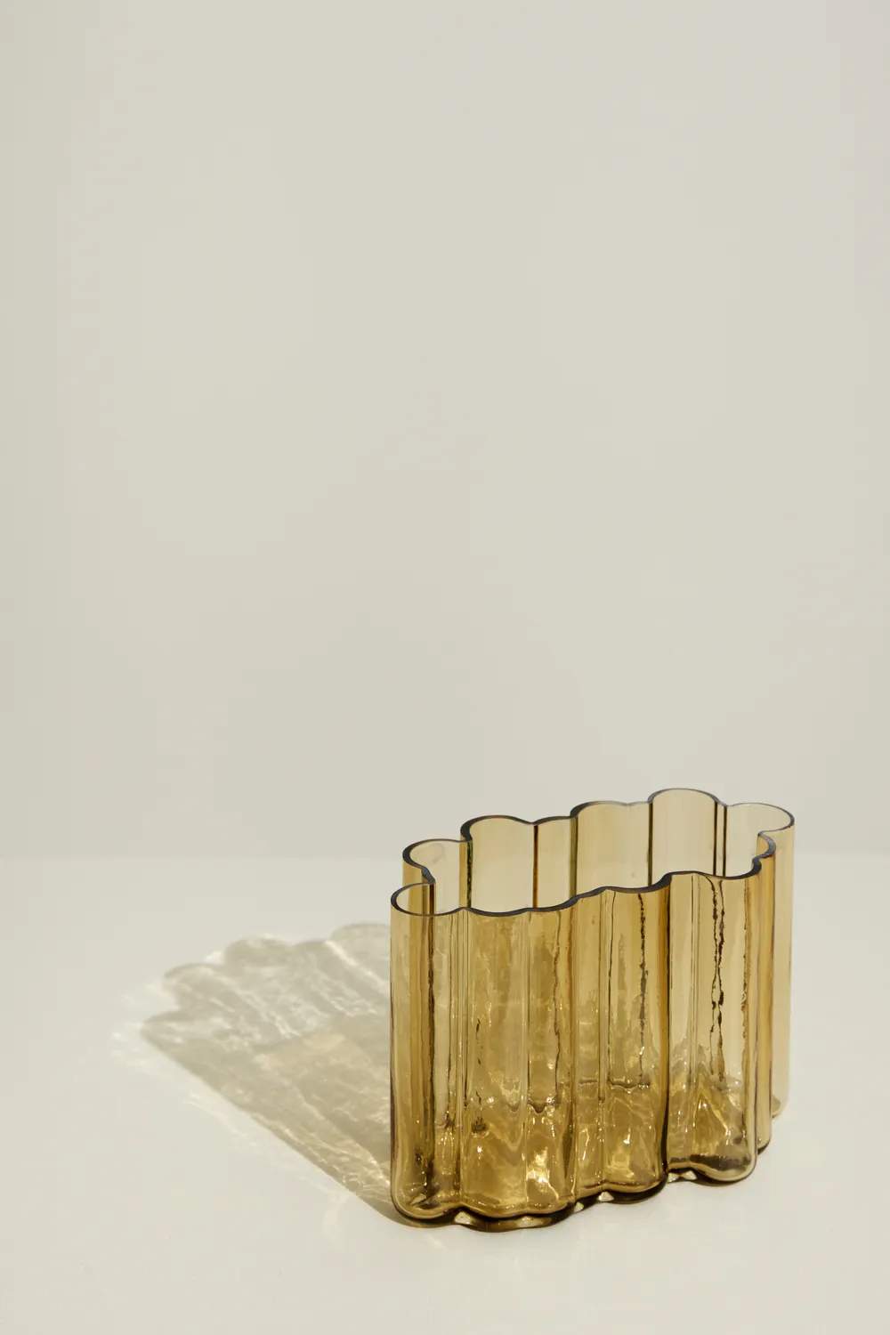 Hübsch Vaser Umber Vase i Ravfarve, 2