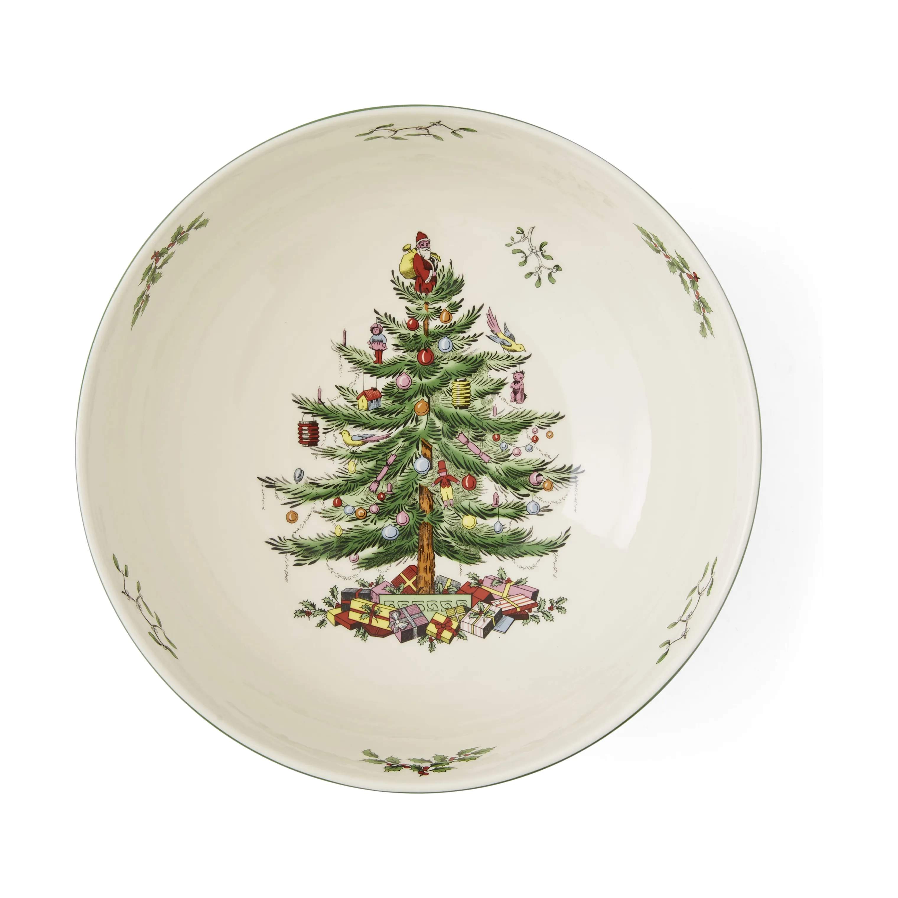 Spode Serveringsskåle Christmas Tree Serveringsskål i Hvid/grøn/rød, 5