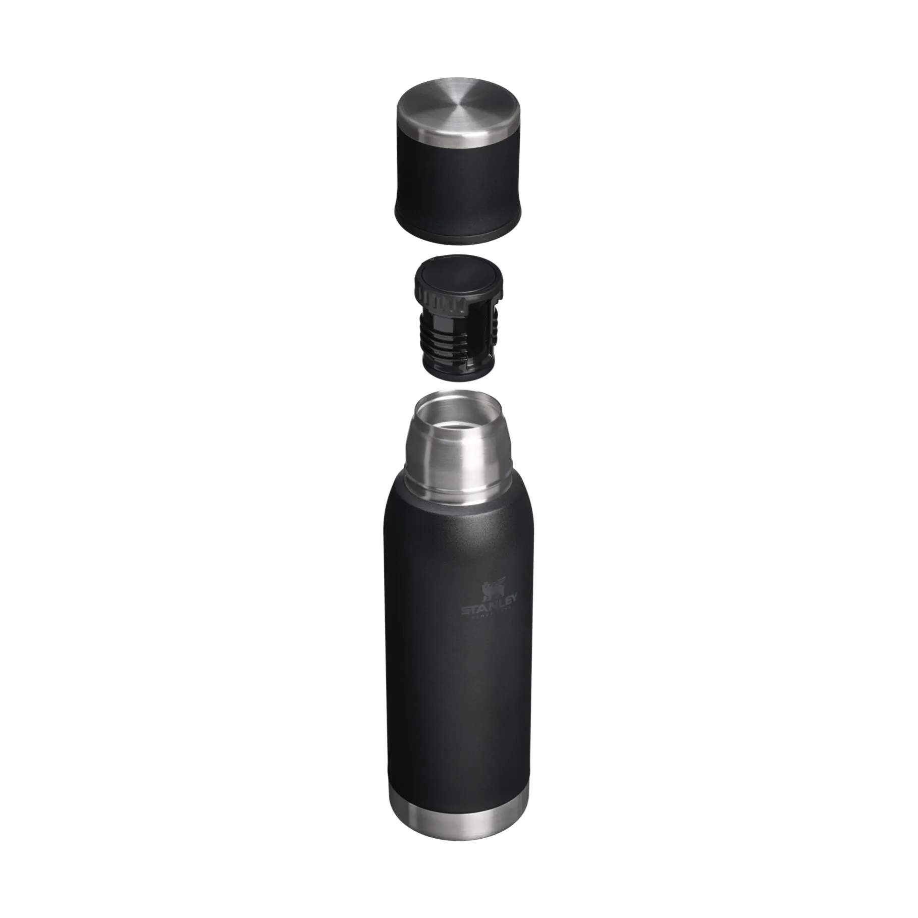 Stanley Termoflasker Adventure To-Go Termoflaske i Sort 0,23, 0,75 L, 2