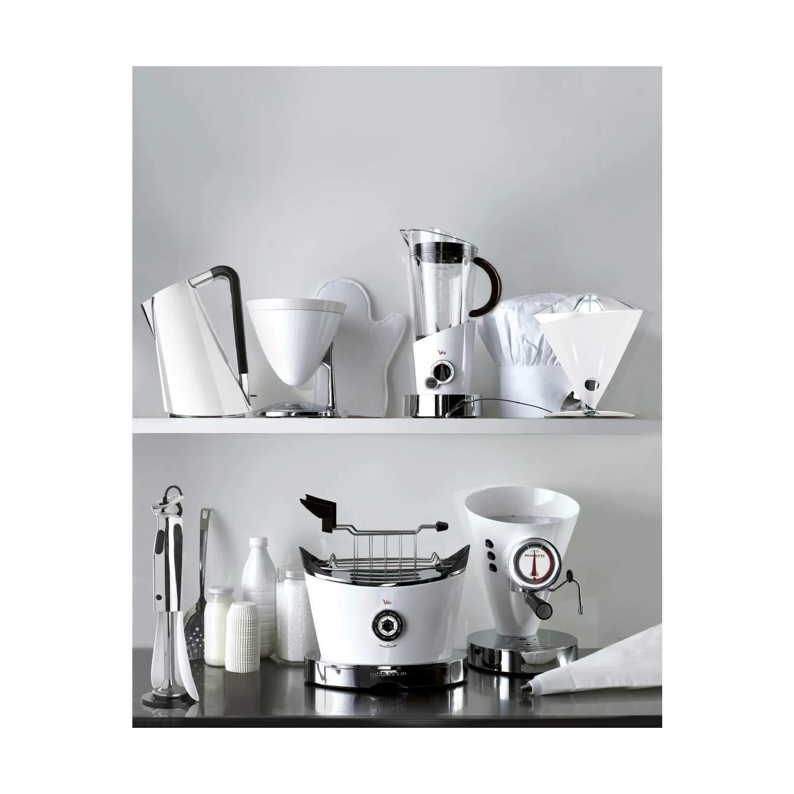 Casa Bugatti Espressomaskiner Diva Evolution Espressomaskine i Hvid, 2