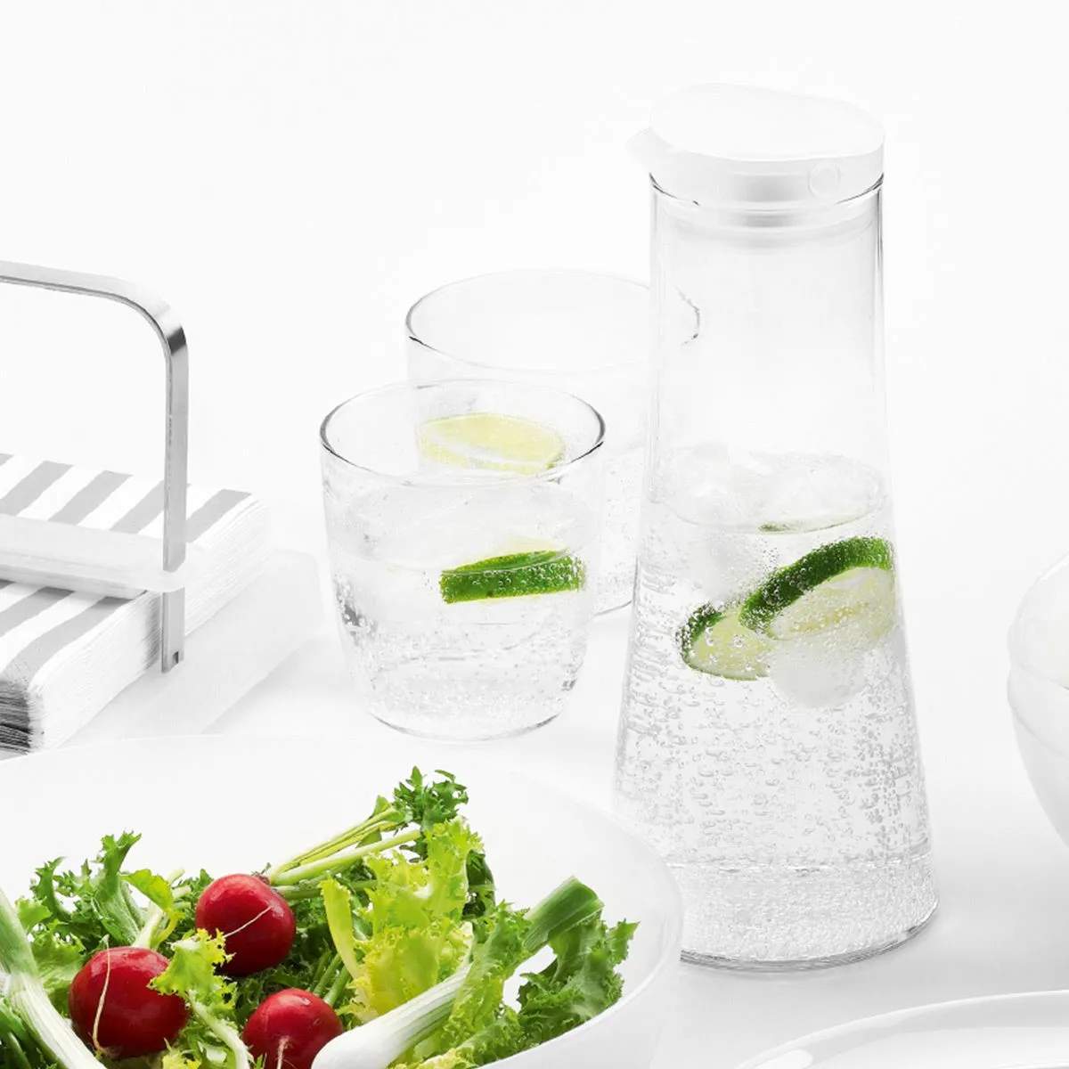 Bodum Vandglas Kvadrant Vandglas - 4 stk. i Klar, 35 cl, 2