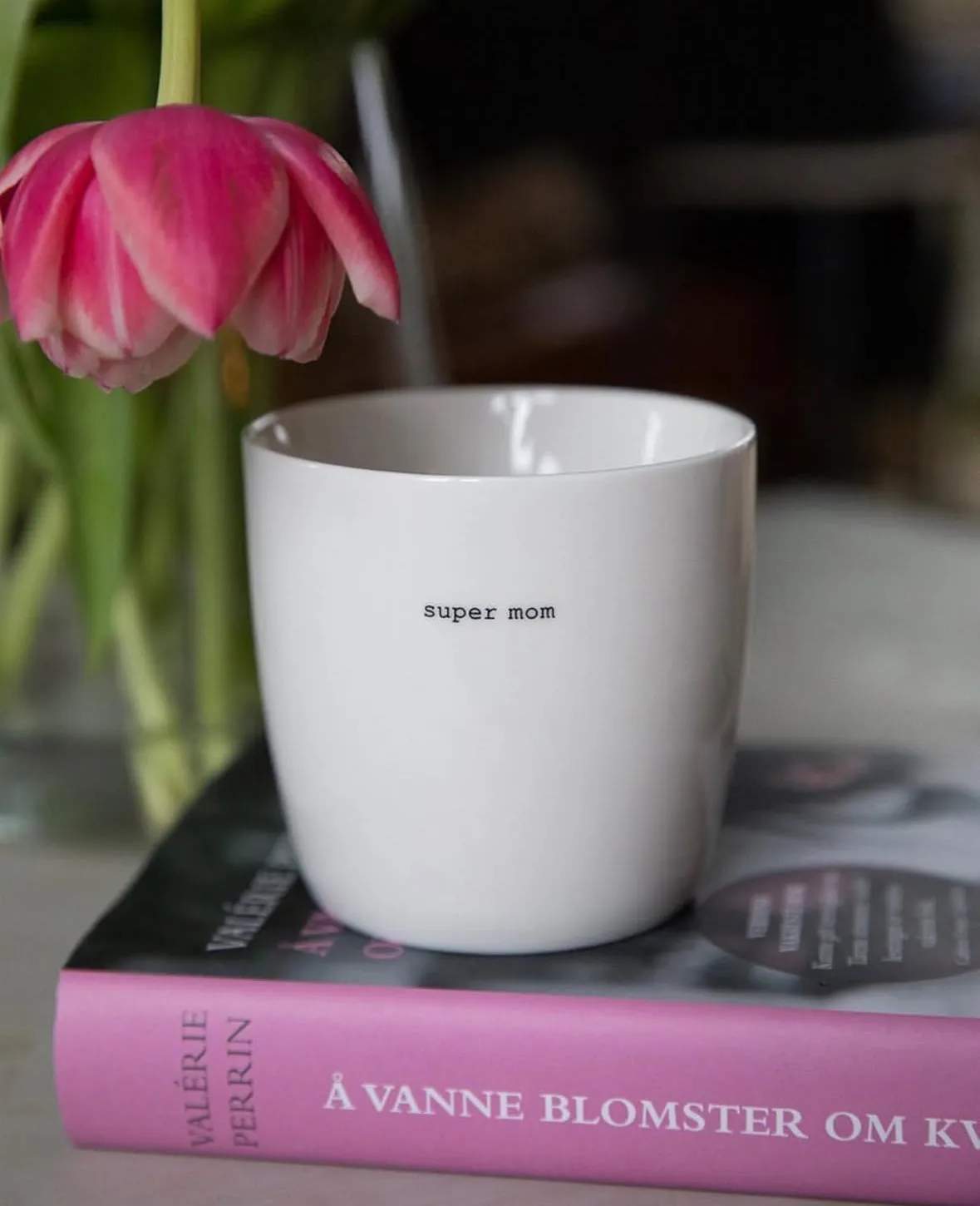 Sögne
 Krus og kopper uden hank Sögne mugs Krus - Super Mom i Super Mom, 2