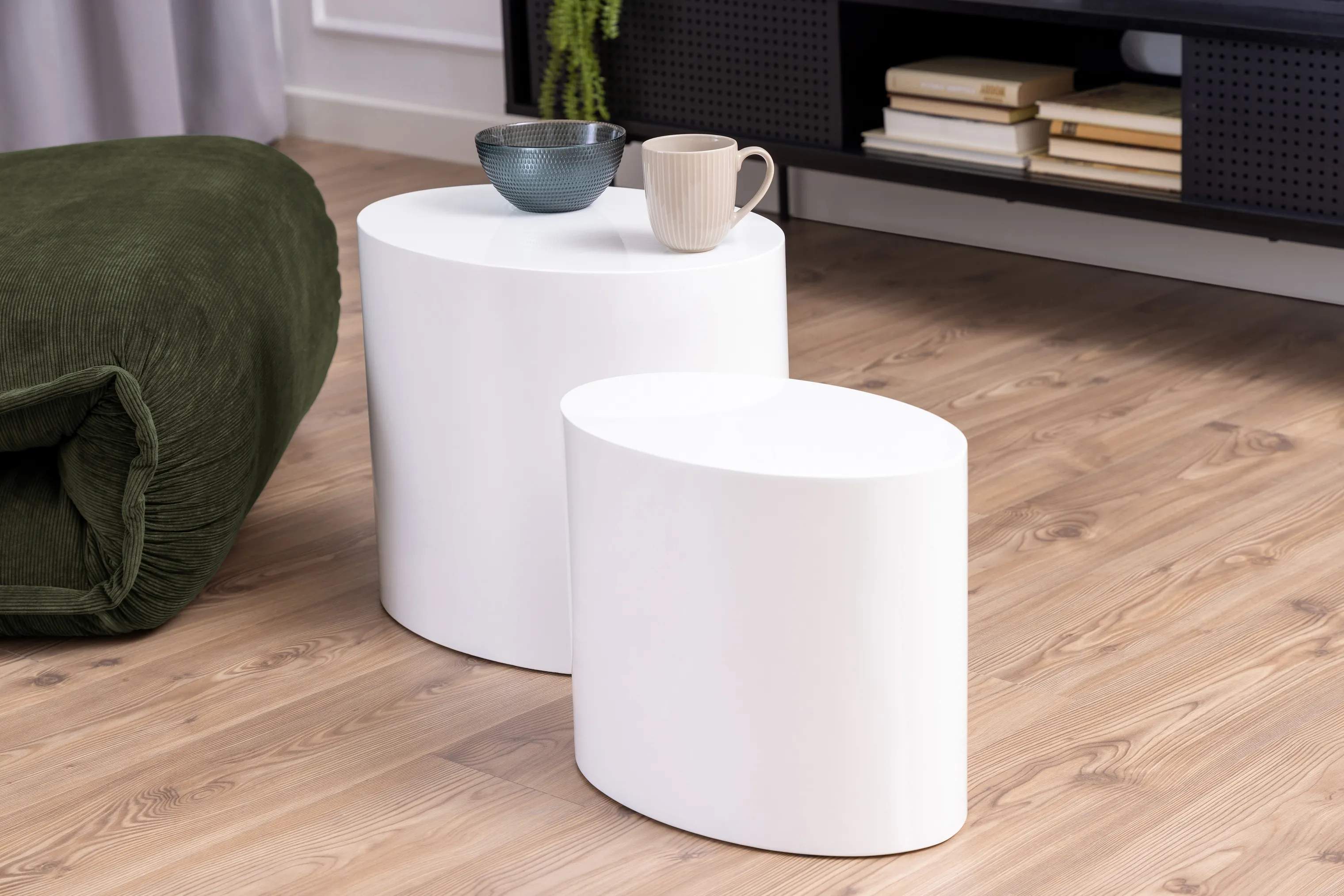CASA Living Sofaborde Mice Sofabord - 2 stk i Hvid, 3
