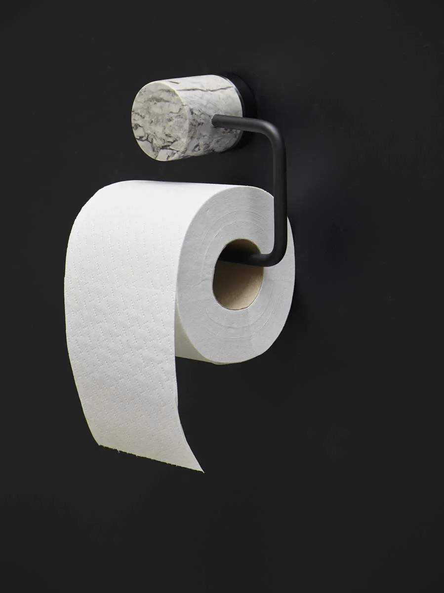 Aquanova Tilbehør til bad Nero Toiletpapirholder i Hvid, 2