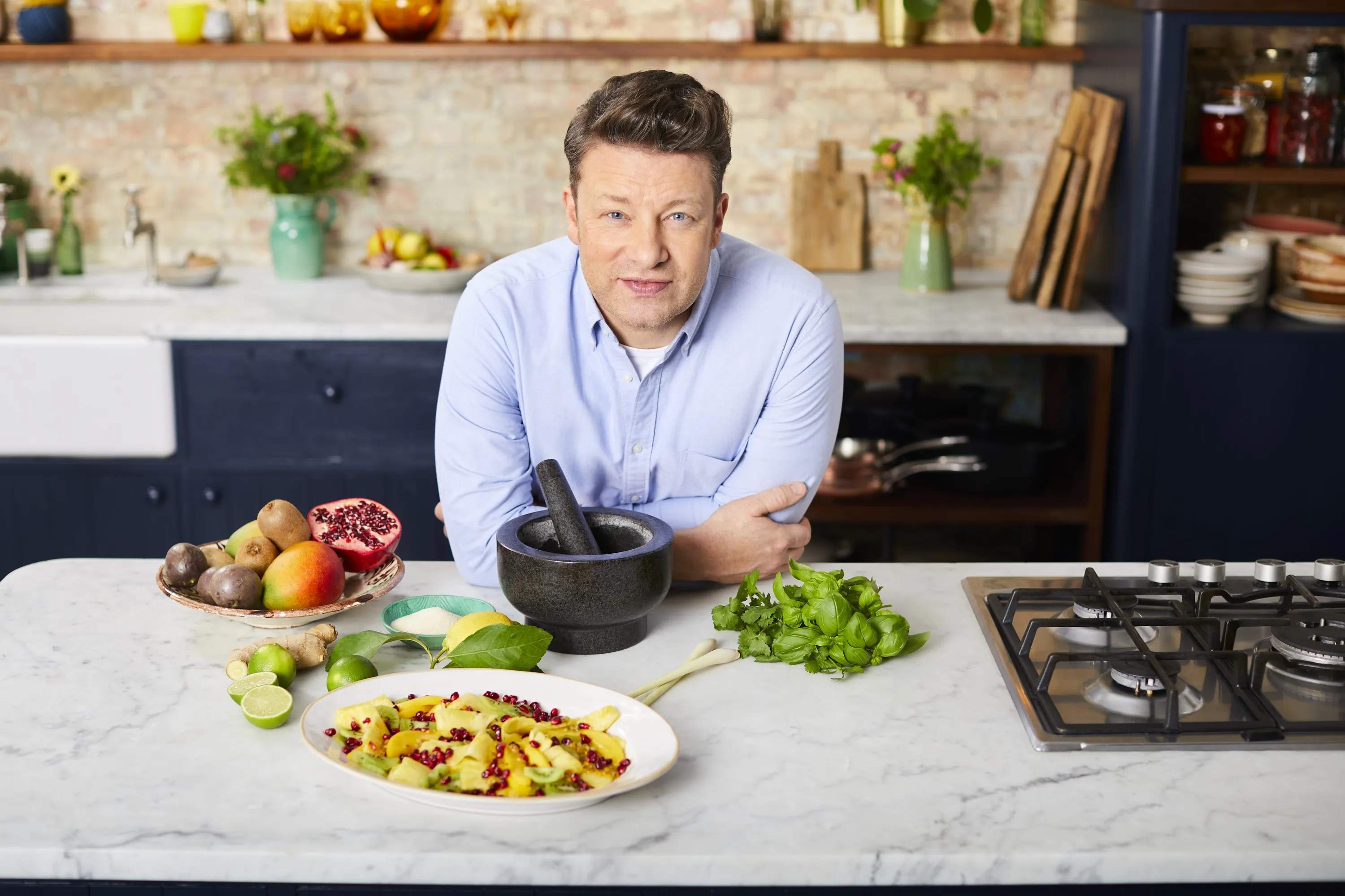 Jamie Oliver by Tefal Mortere Jamie Oliver Knife Morter i Granit, 5