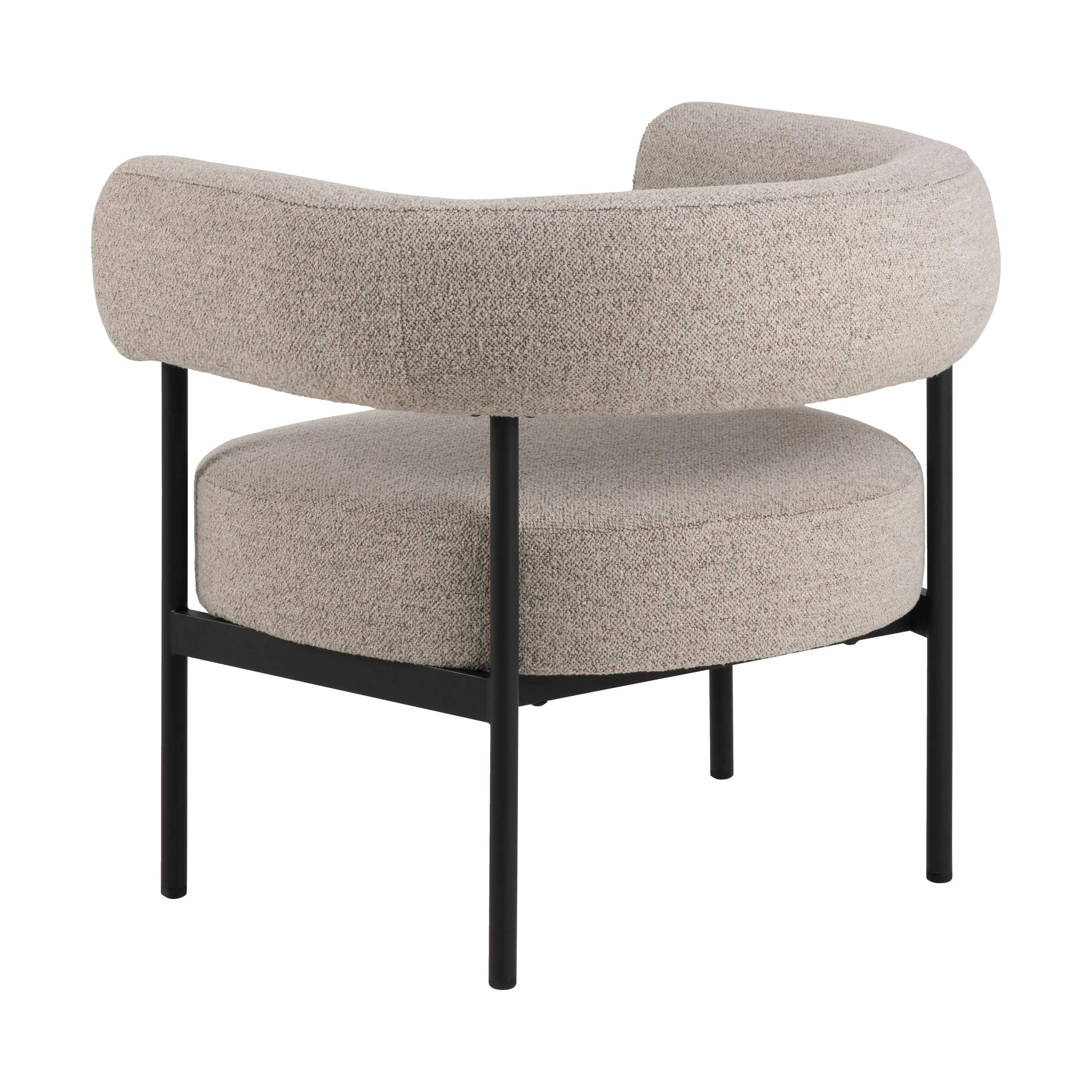 CASA Living Lænestole Oakfield Loungestol i Beige, 4