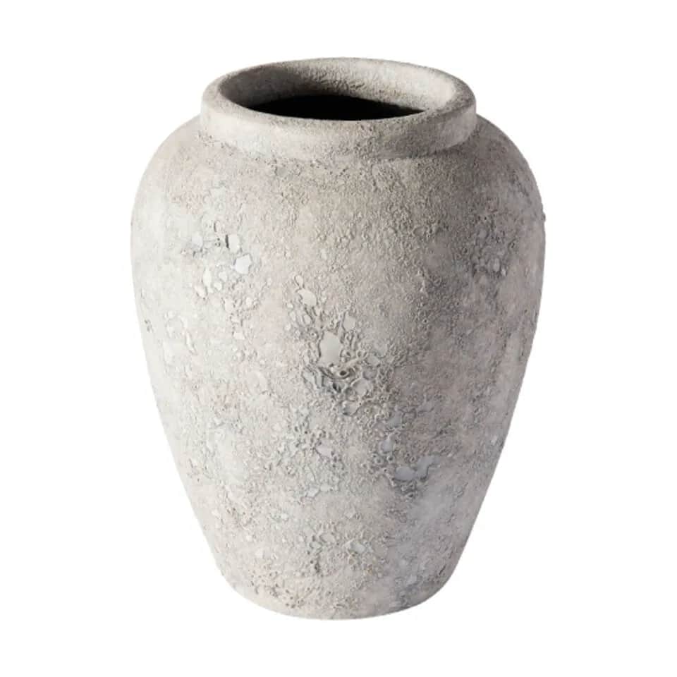 Muubs Plantekrukker Luna Krukke i Grå, H38 x Ø33 cm, 1