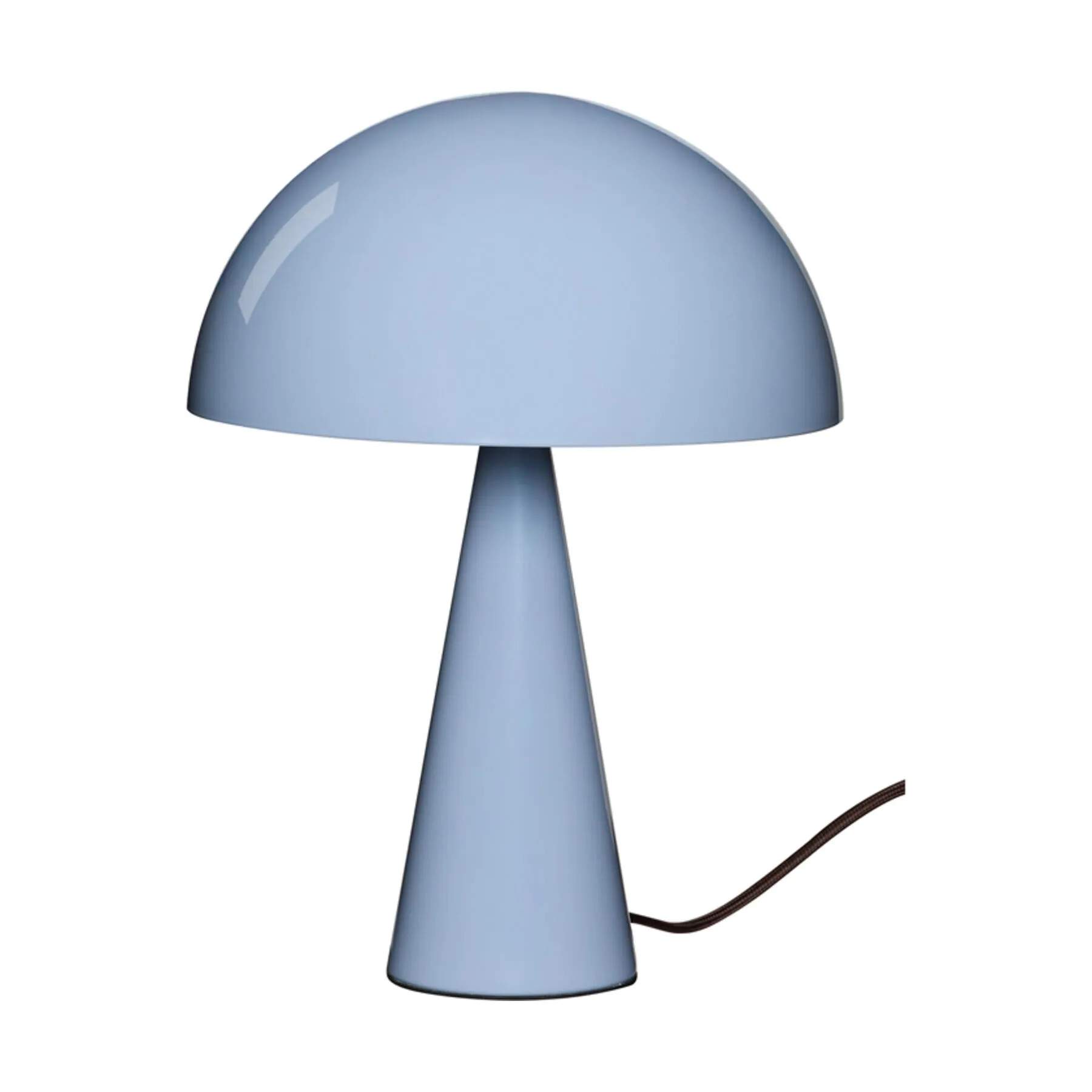 Hübsch Bordlamper Mush Bordlampe i Isblå, 34 cm, 1