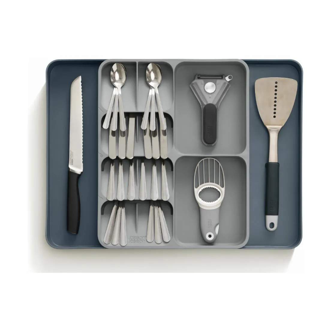 Joseph Joseph Bestikindsatser DrawerStore Bestikindsats i Grå, B31,5 x L39,5 cm, 3