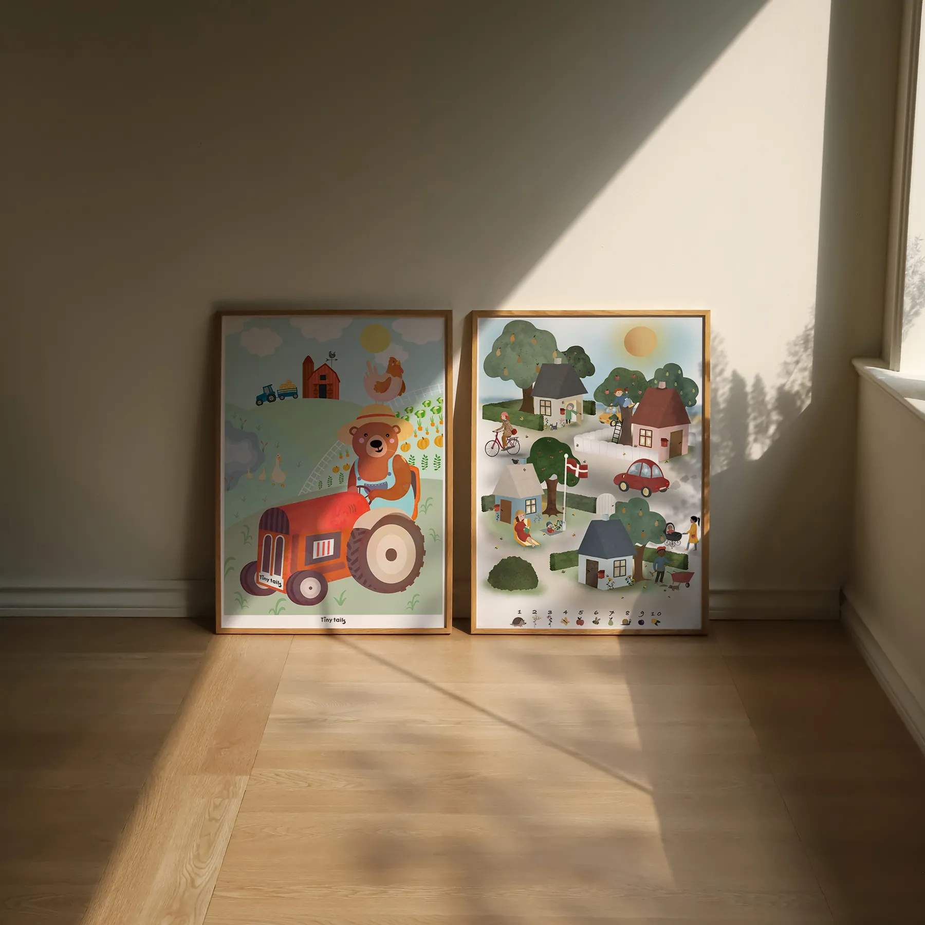 Poster&Frame Plakater Plakat - Traktor i B29,7 x L42 cm, 2