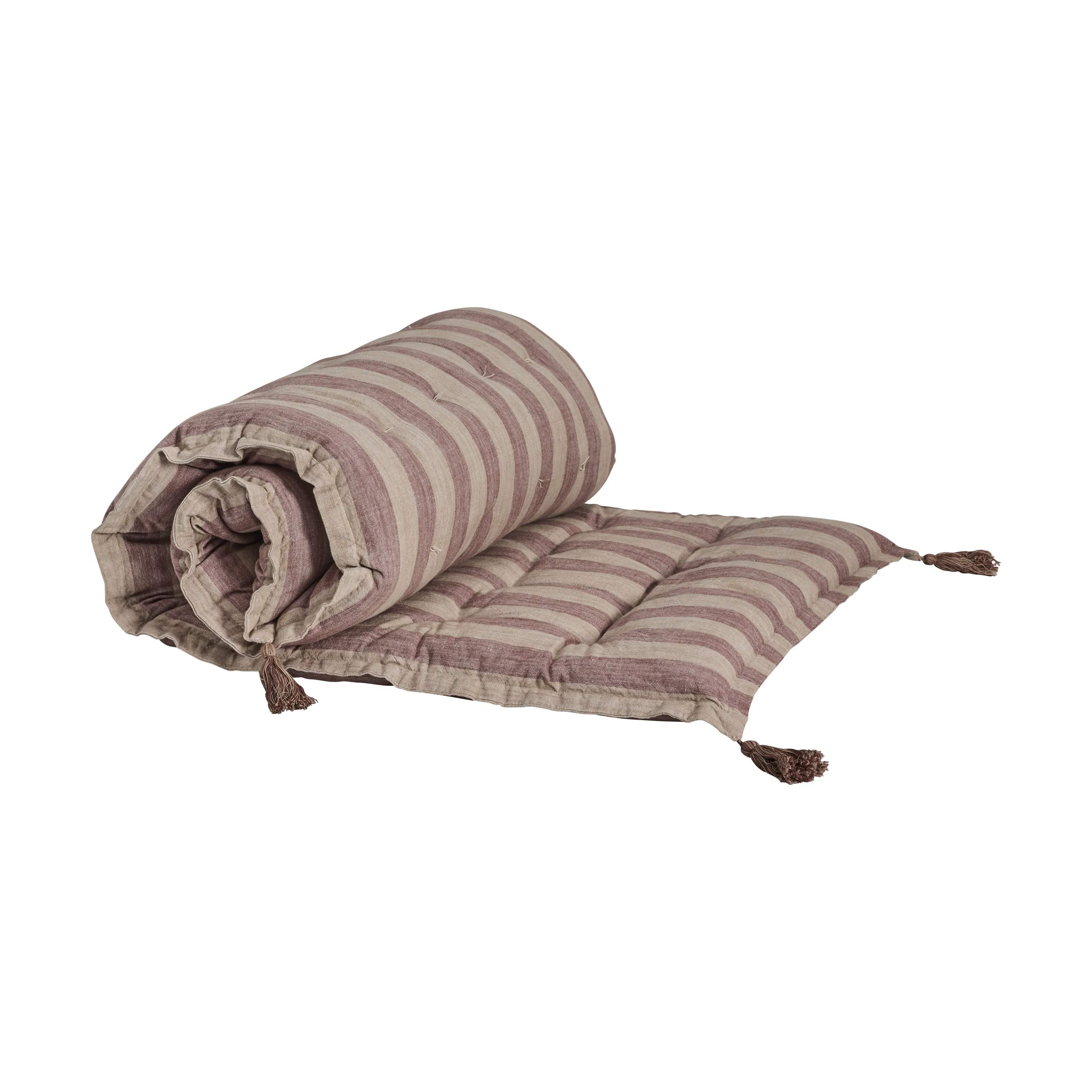 Lene Bjerre Havehynder Felima Rullemadras i Rose/stribe, 1