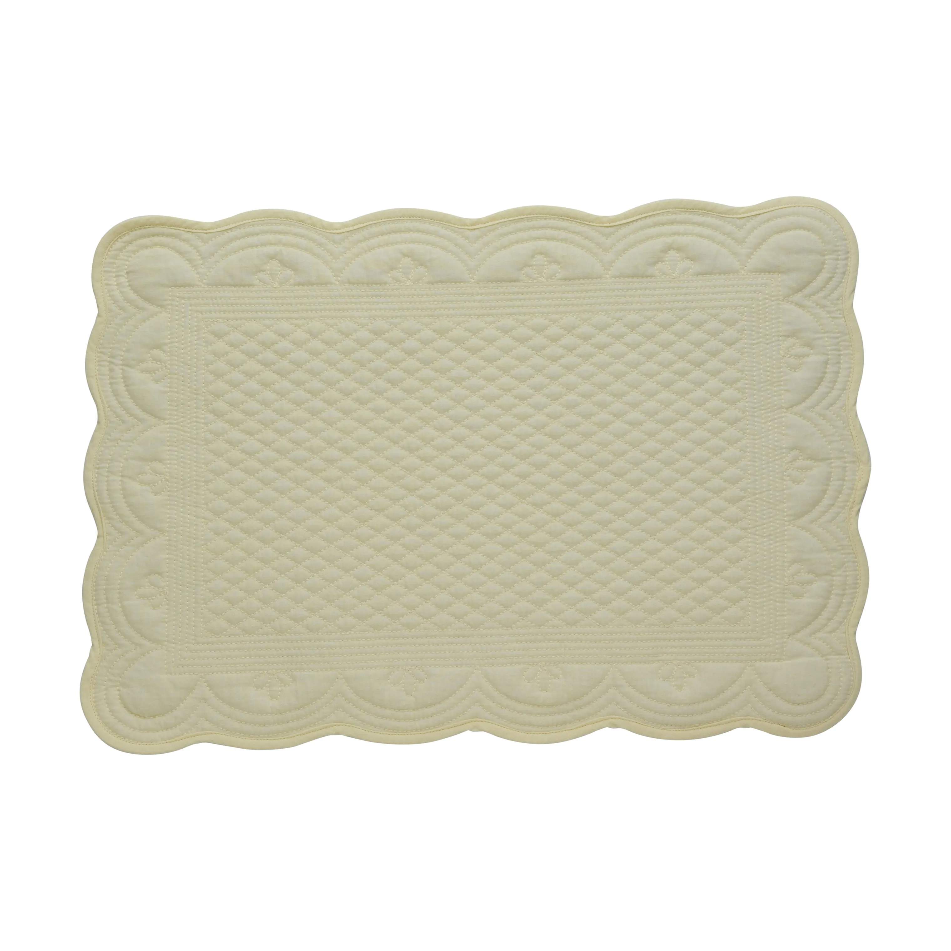 Lene Bjerre Dækkeservietter Estrid Dækkeserviet i Gul, 1