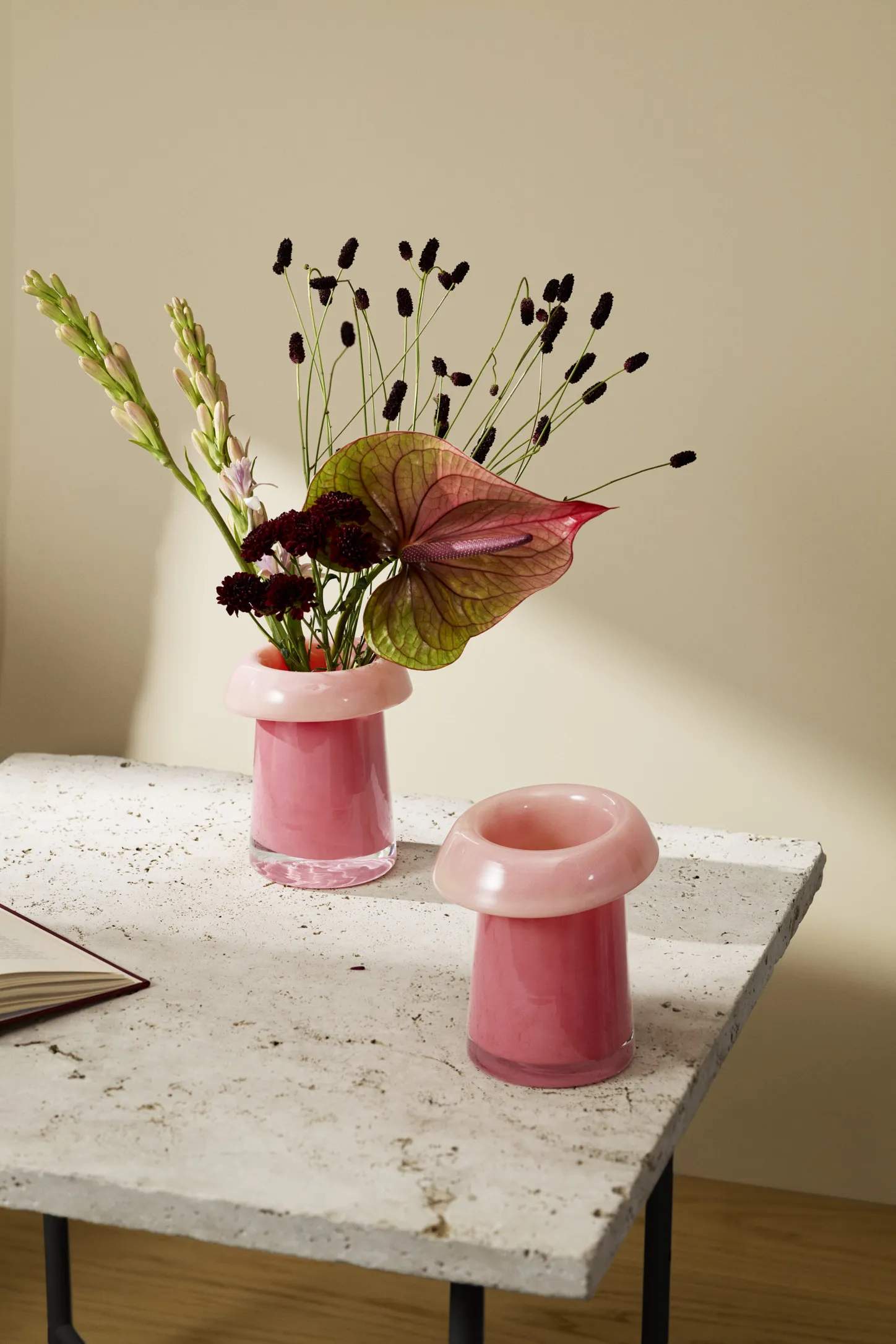 Holmegaard Vaser Soma Vase i Koral/Fersken, 16,5 cm, 4