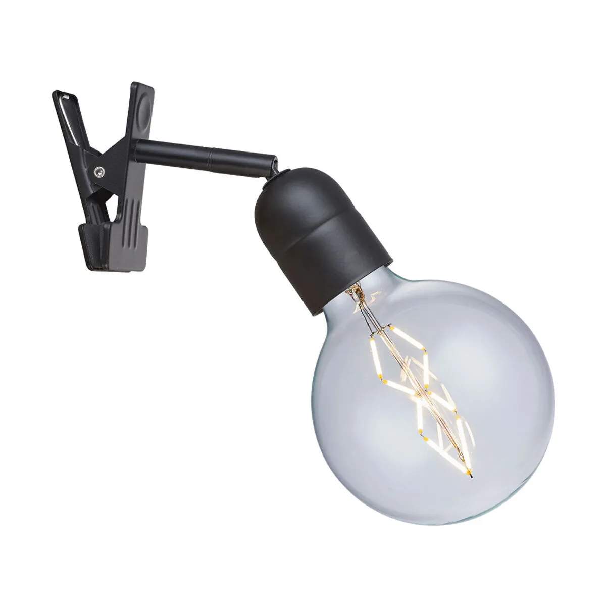 Halo Design Væglamper Elegance Klemmelampe i Sort, 1