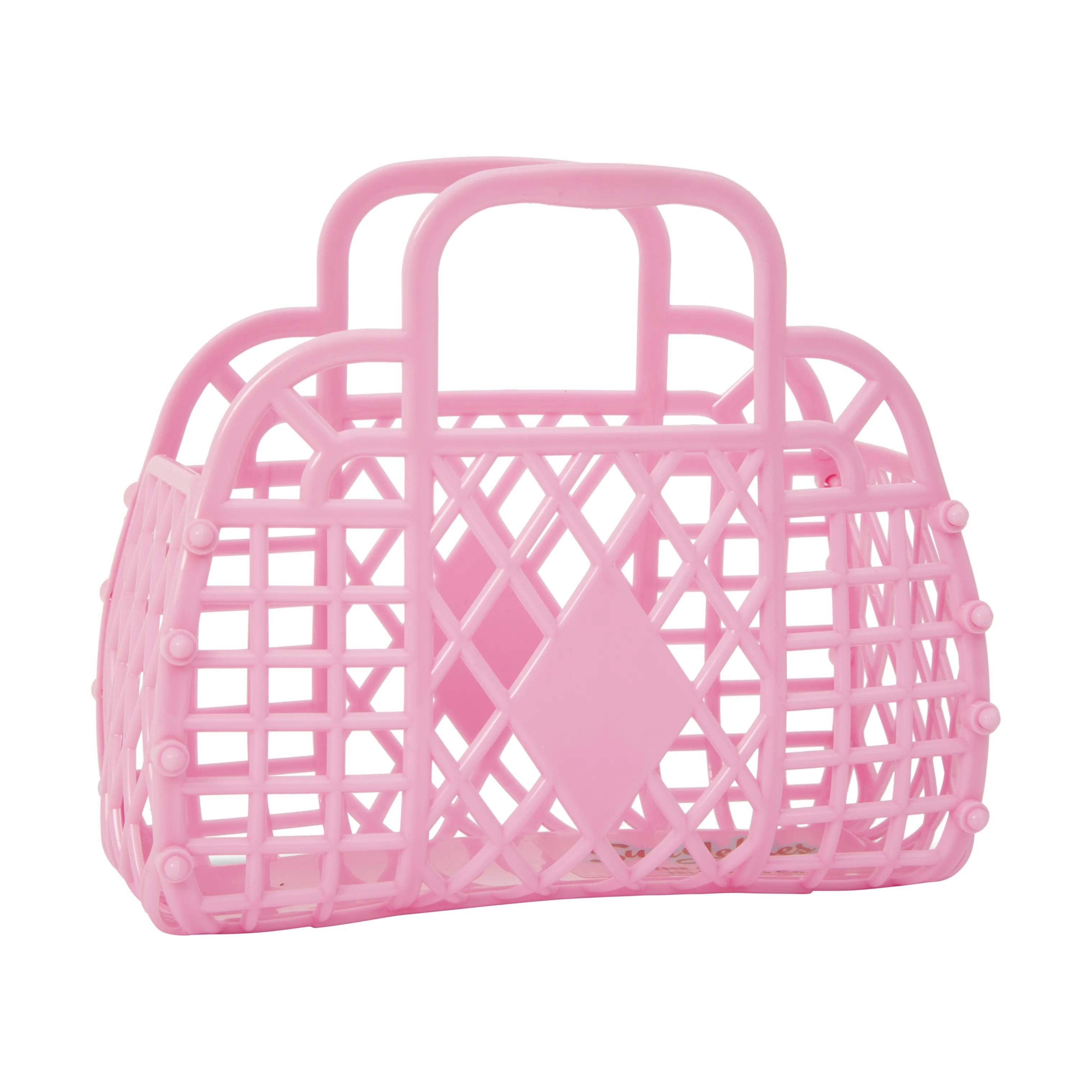 Retro Taske - Mini, bubblegum pink, large