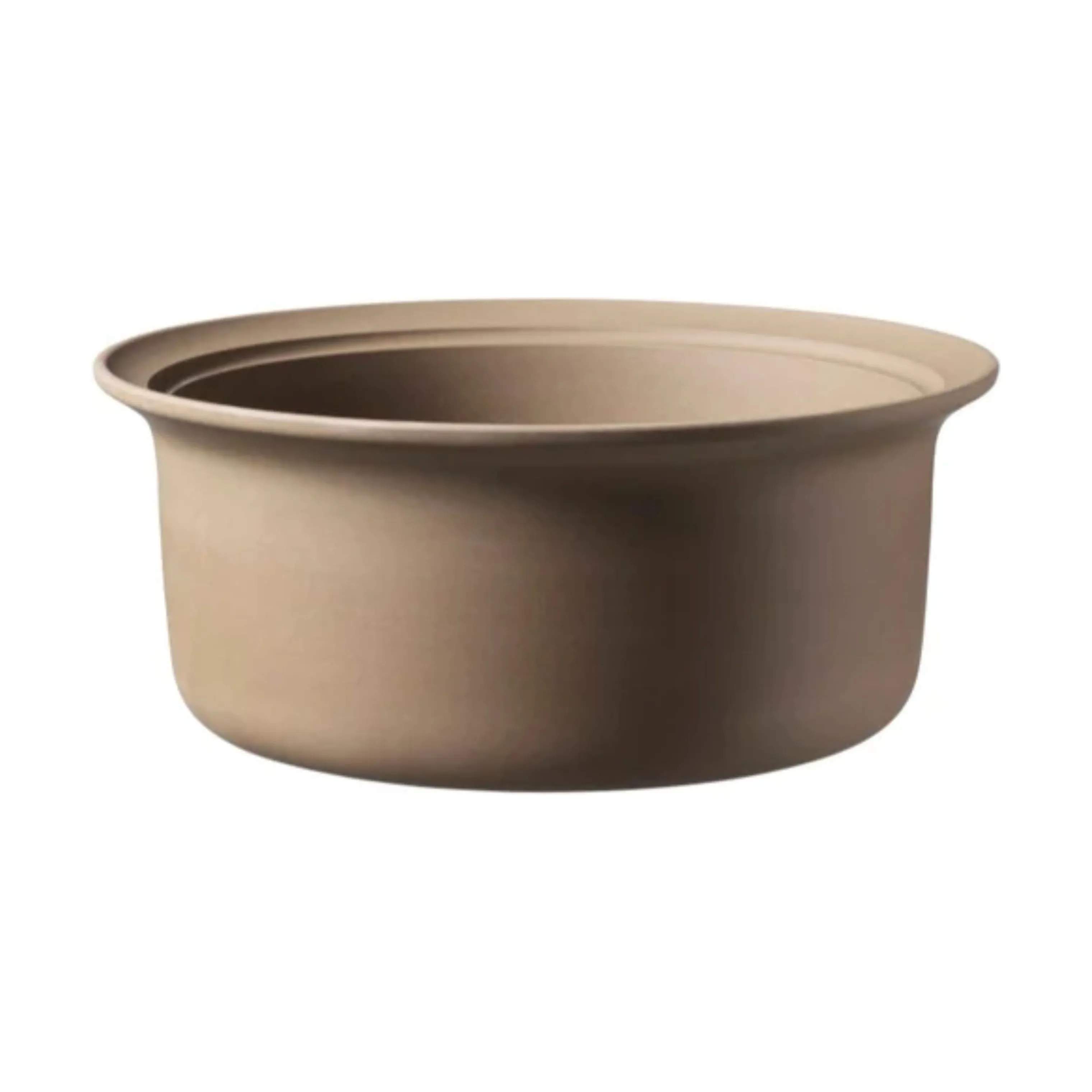 V21 Ildpot Skål, brun, large