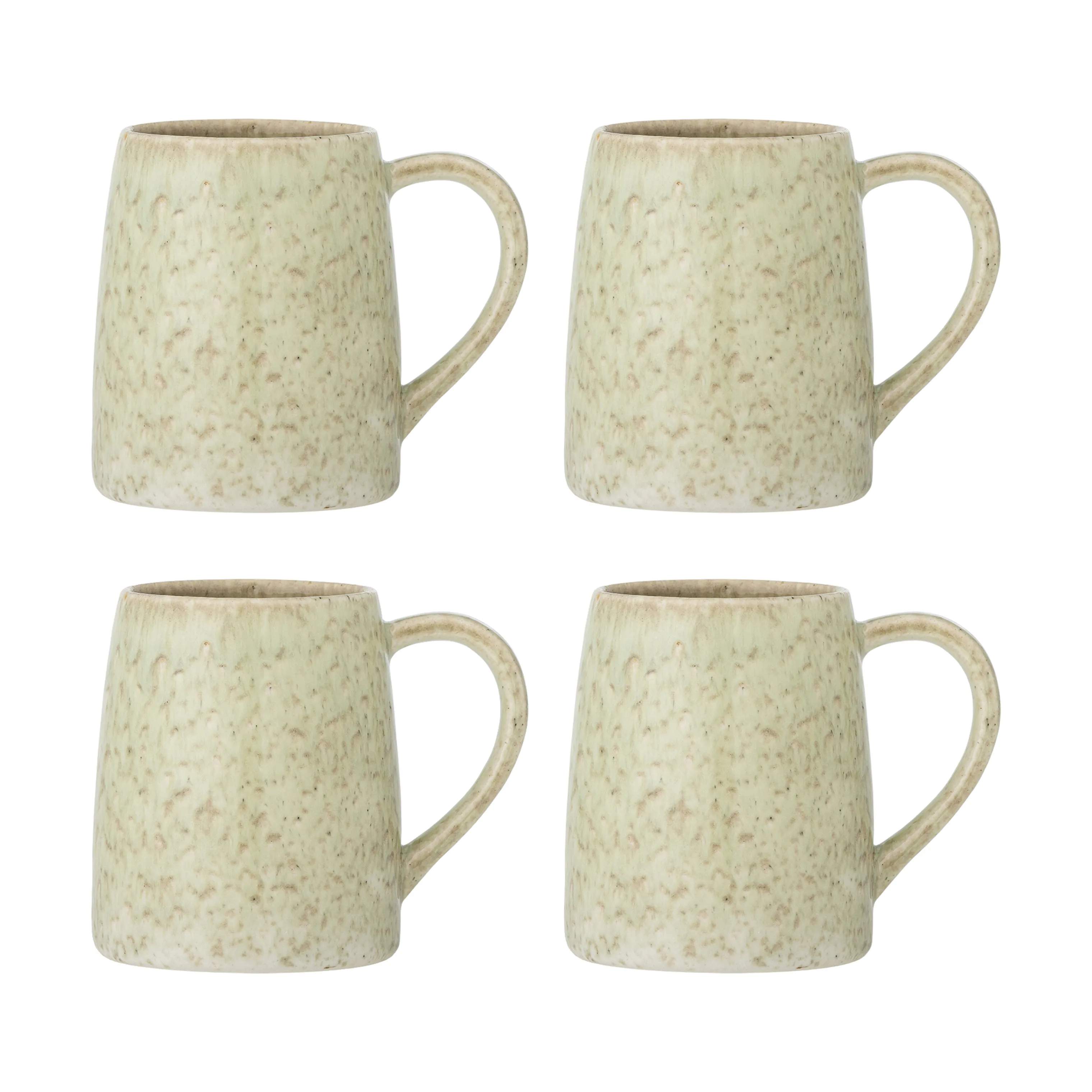 Creative Collection Krus og kopper med hank Winnie Krus - 4 stk. i Multifarvet/Grøn, 1