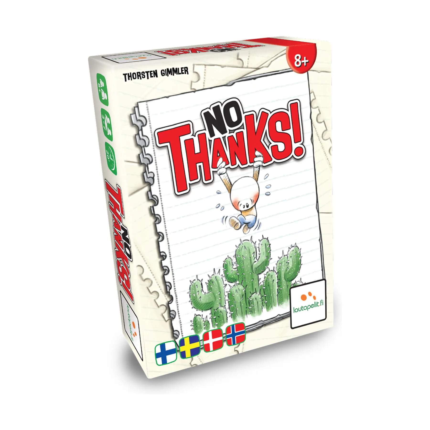 Spilbræt Spil Brætspil - No Thanks i Hvid, 1