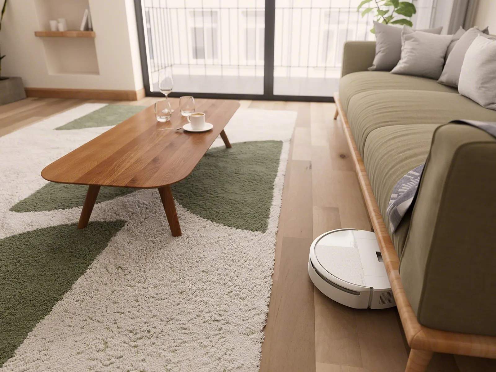 iRobot Robotstøvsugere Roomba Combo 205 AutoCompact Robotstøvsuger i Hvid, 2