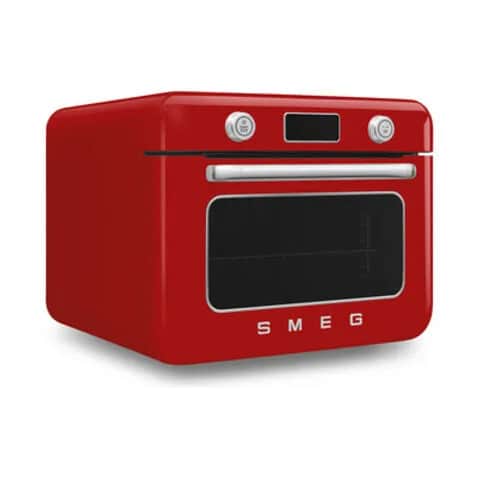 Smeg Miniovne 50's Style Kombiovn COF01RDEU i Rød, 2
