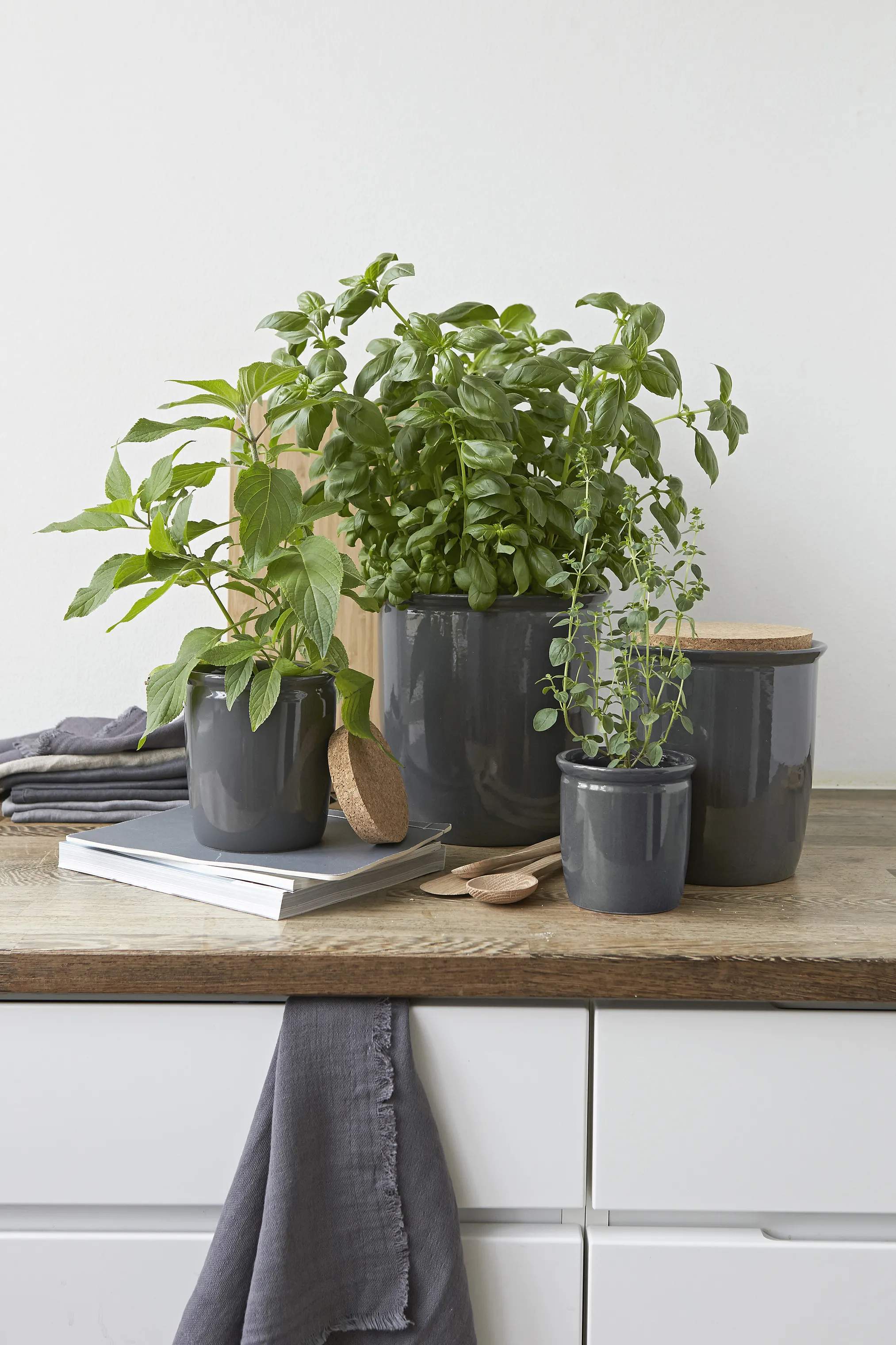 Knabstrup Keramik Låg og covers Korklåg i Natur, 19,5 cm, 2