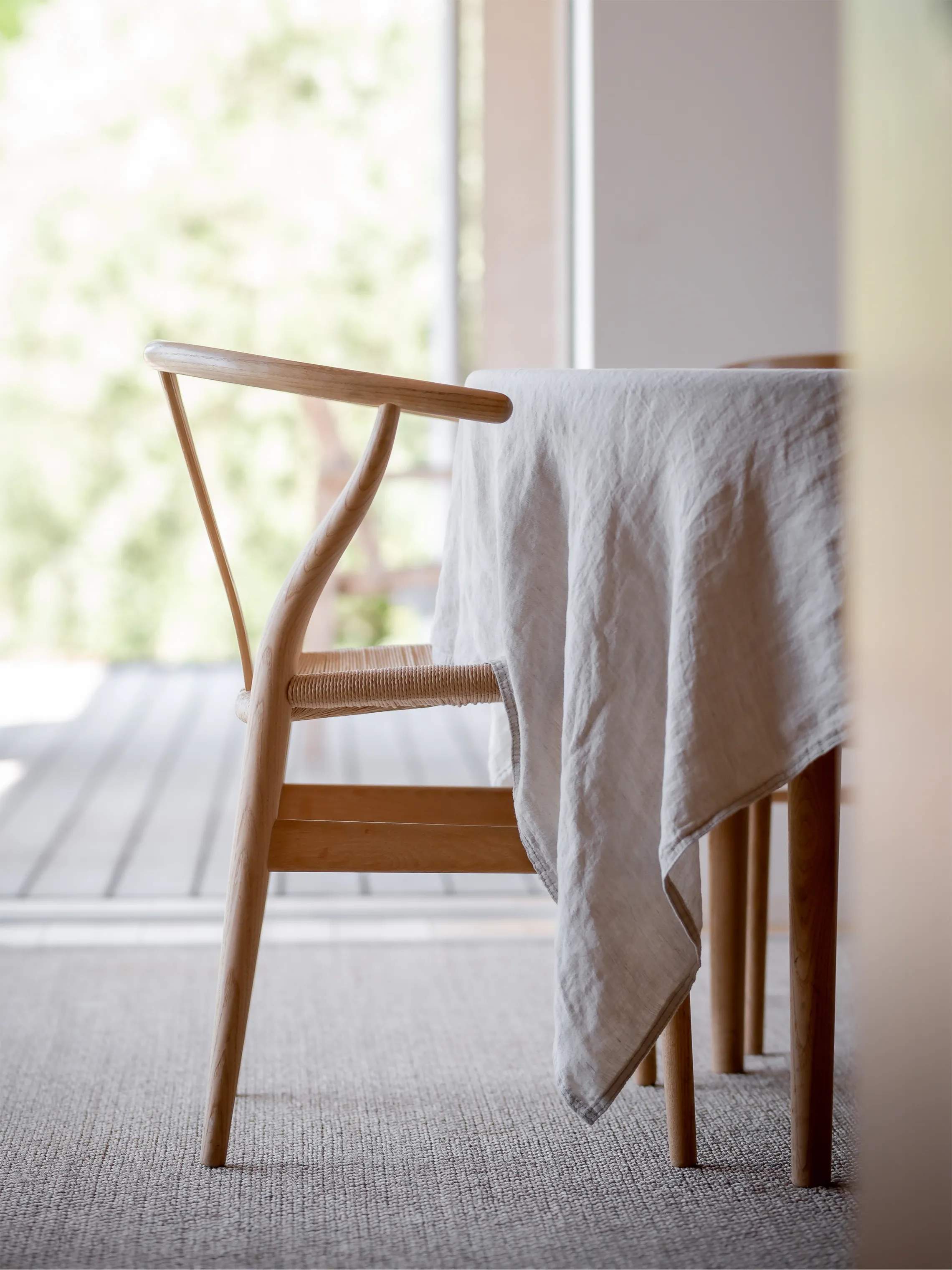 Svanefors Duge Julie Dug i beige/hvid, 2