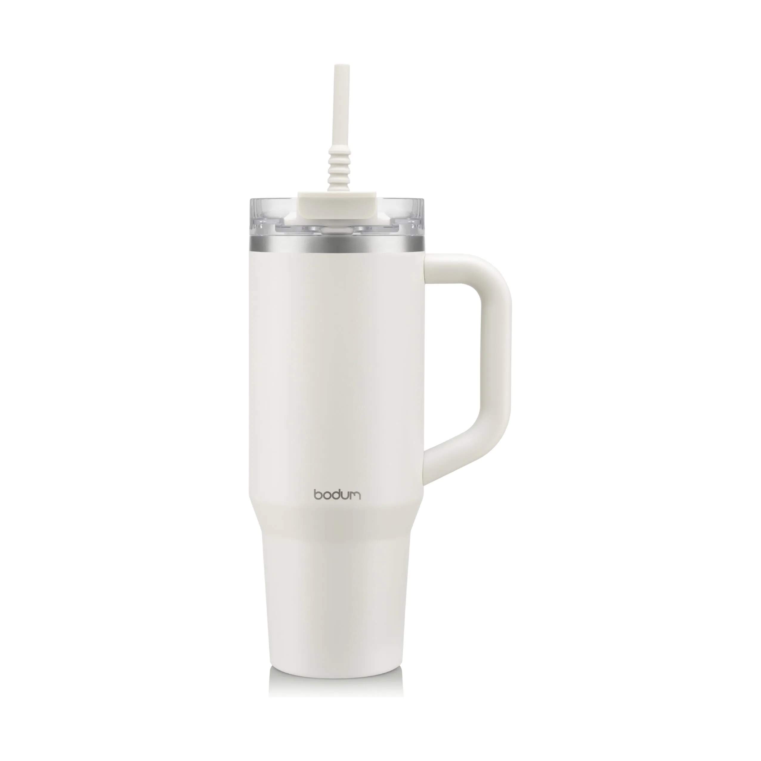 Travel Mug Termokop, hvid, large