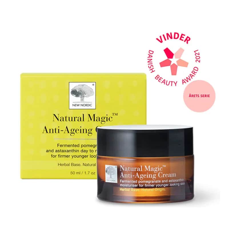 New Nordic Ansigtspleje Natural Magic Anti-ageing Ansigtscreme i Klar, 1