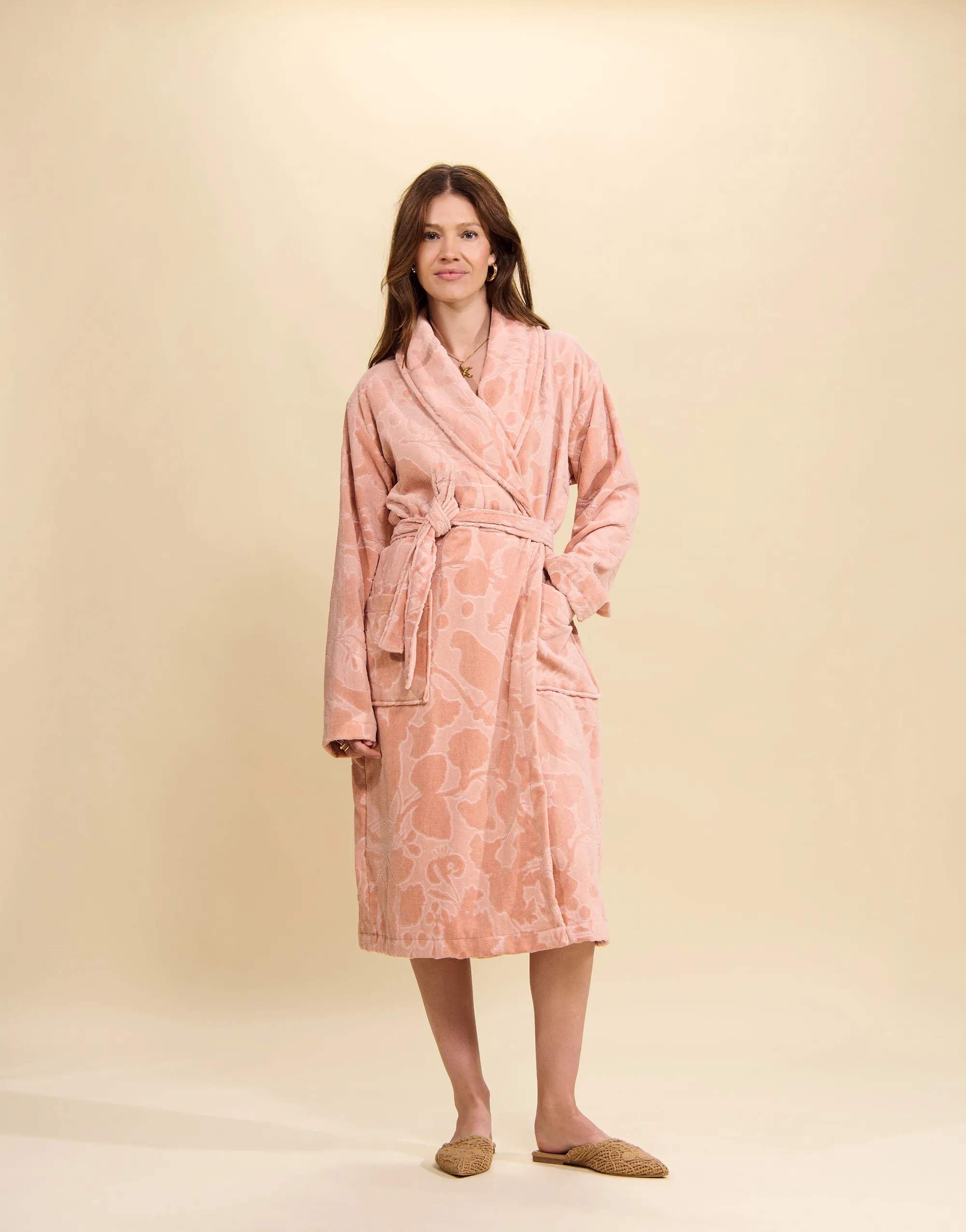 Essenza Morgenkåber Rosie Badekåbe i Rose, Str. XL, 2