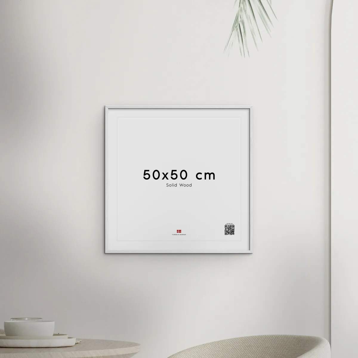 Poster&Frame Billedrammer Billedramme i Hvid, B50 x L50 cm, 2