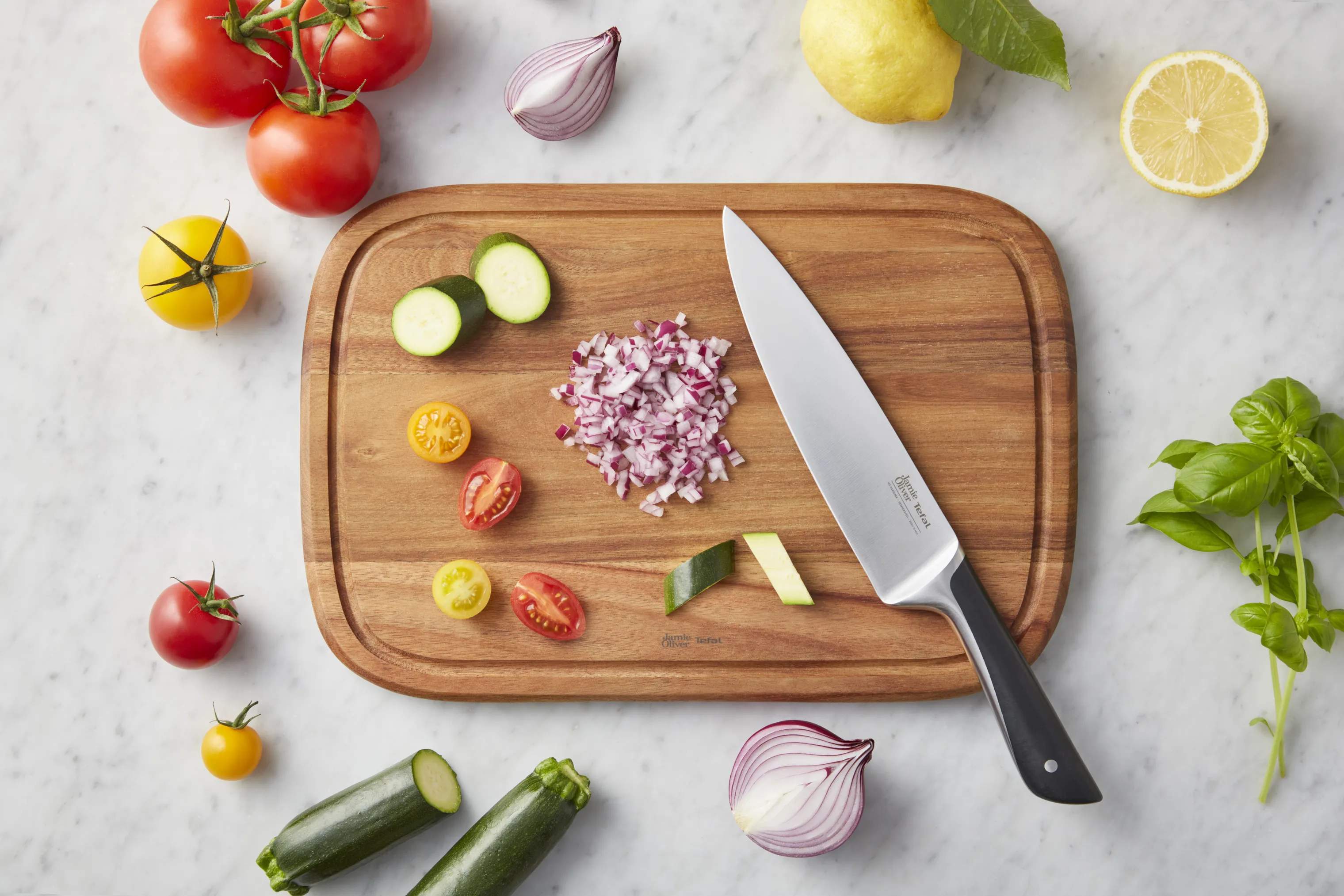 Jamie Oliver by Tefal Skærebrætter Jamie Oliver Knife Skærebræt i B28 x L49 cm, 3