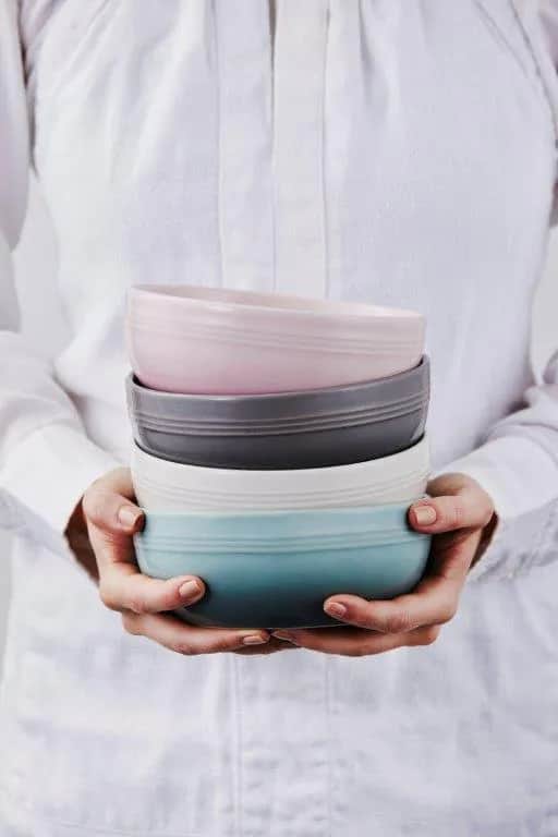 Le Creuset Dybe tallerkener Coupe Collection Coupe Dyb Tallerken i Sea salt, 16 cm, 2