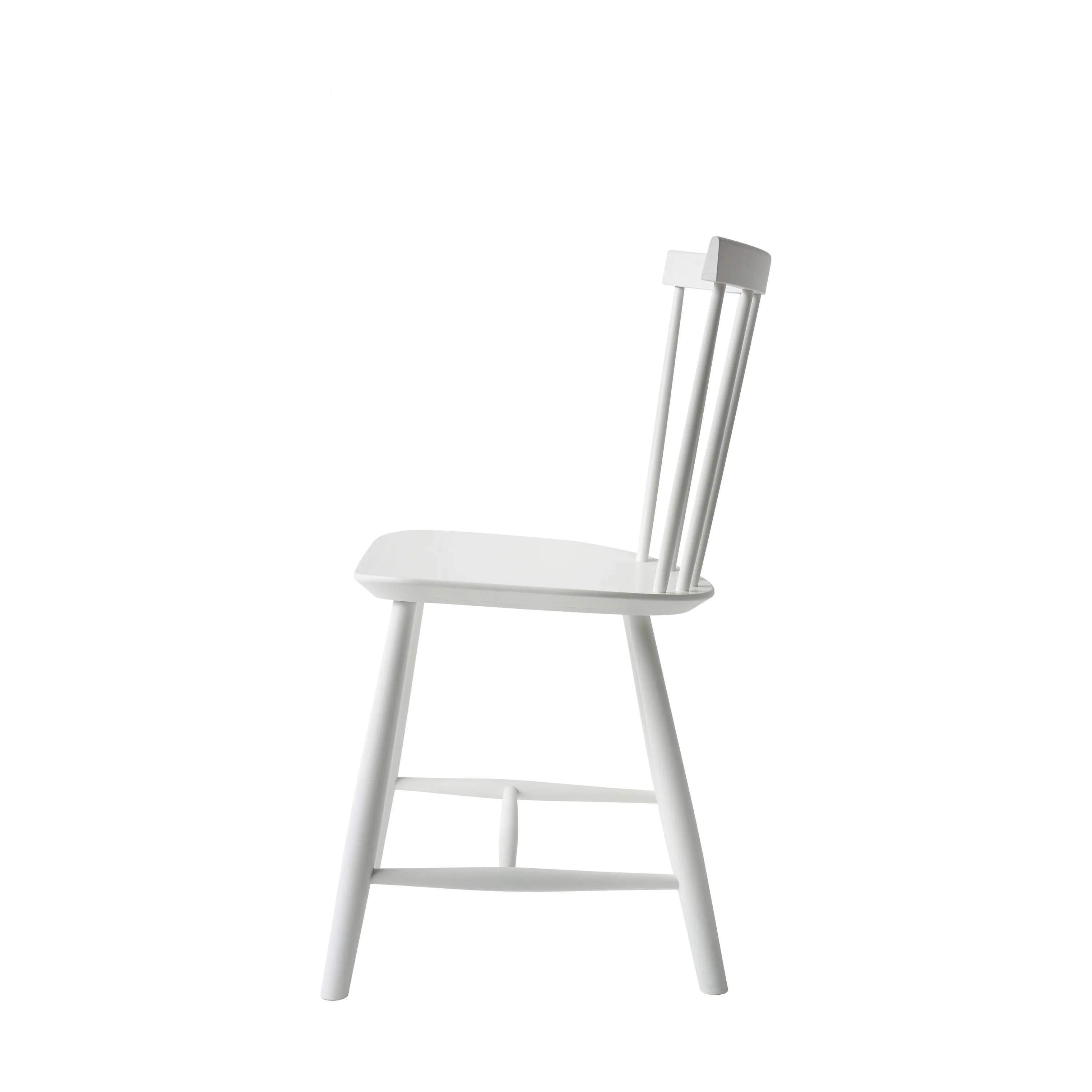 FDB Møbler Spisebordsstole J46 Spisebordsstol i Pure White (RAL 9010), 4