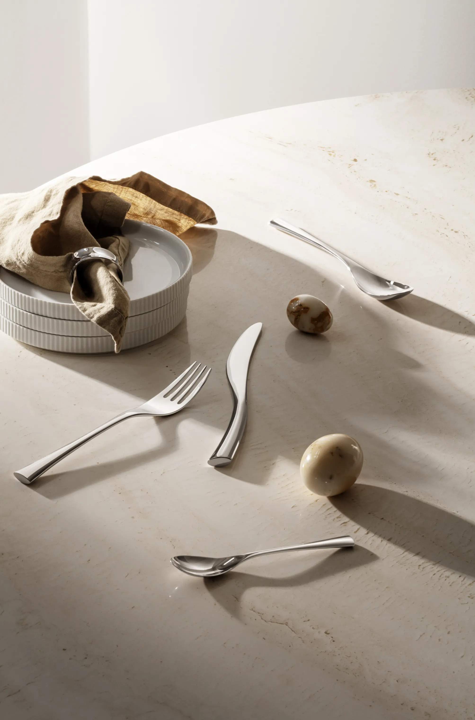 Georg Jensen Bestiksæt Cobra Bestiksæt - 4 stk. i Sølvfarvet, 3