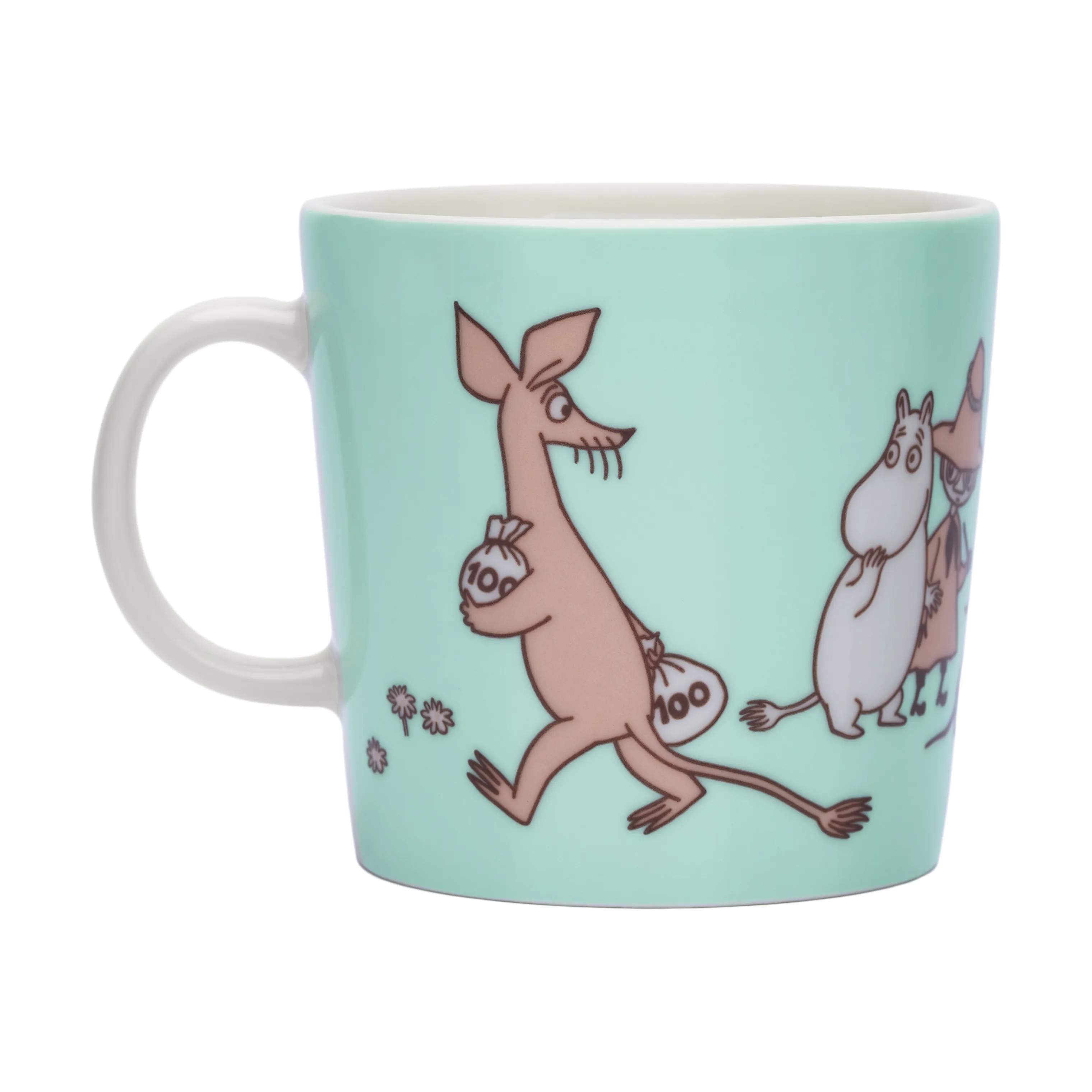 Moomin Arabia Krus og kopper med hank ABC Krus - P i P, 2