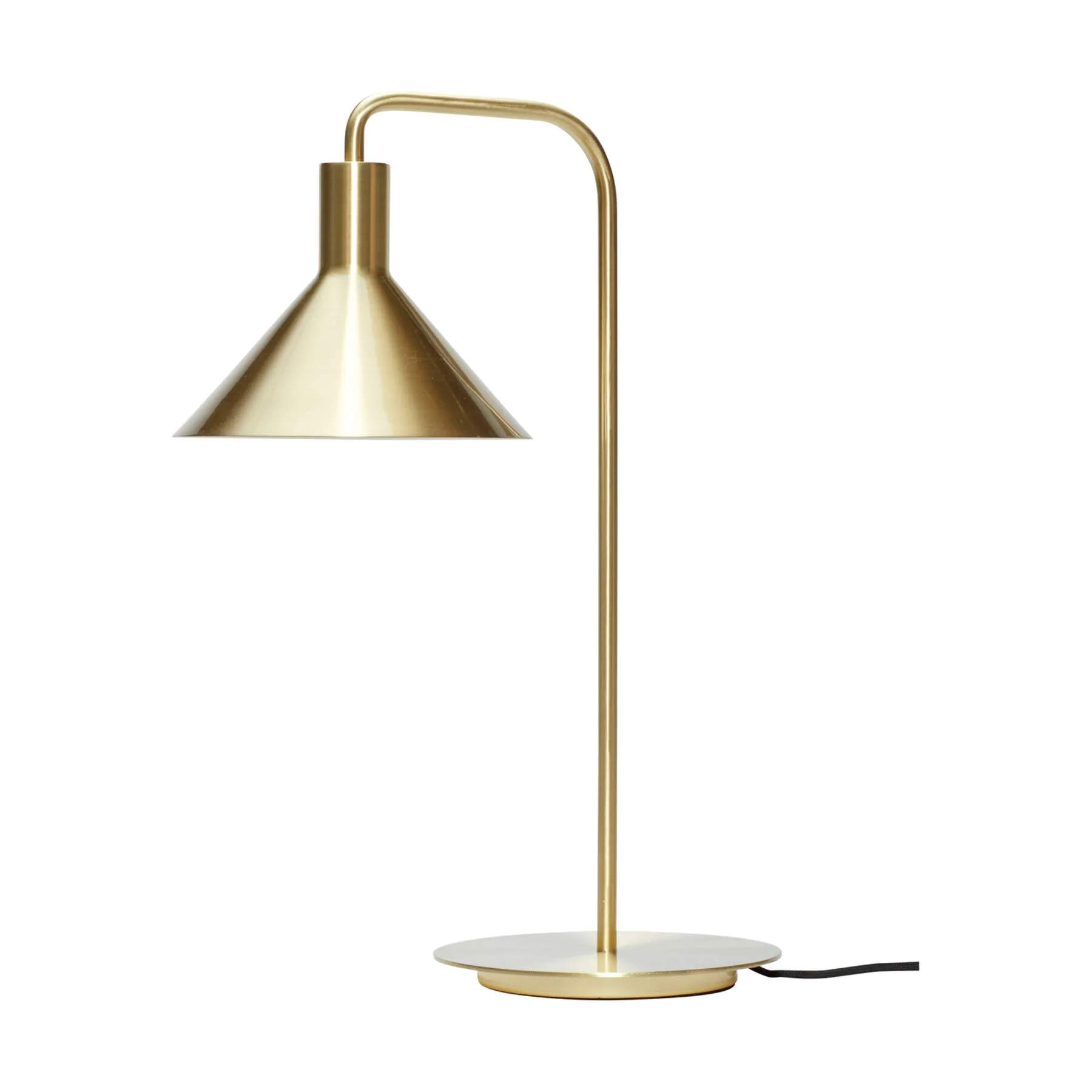 Hübsch Bordlamper Solo Bordlampe i Messingfarve, 1