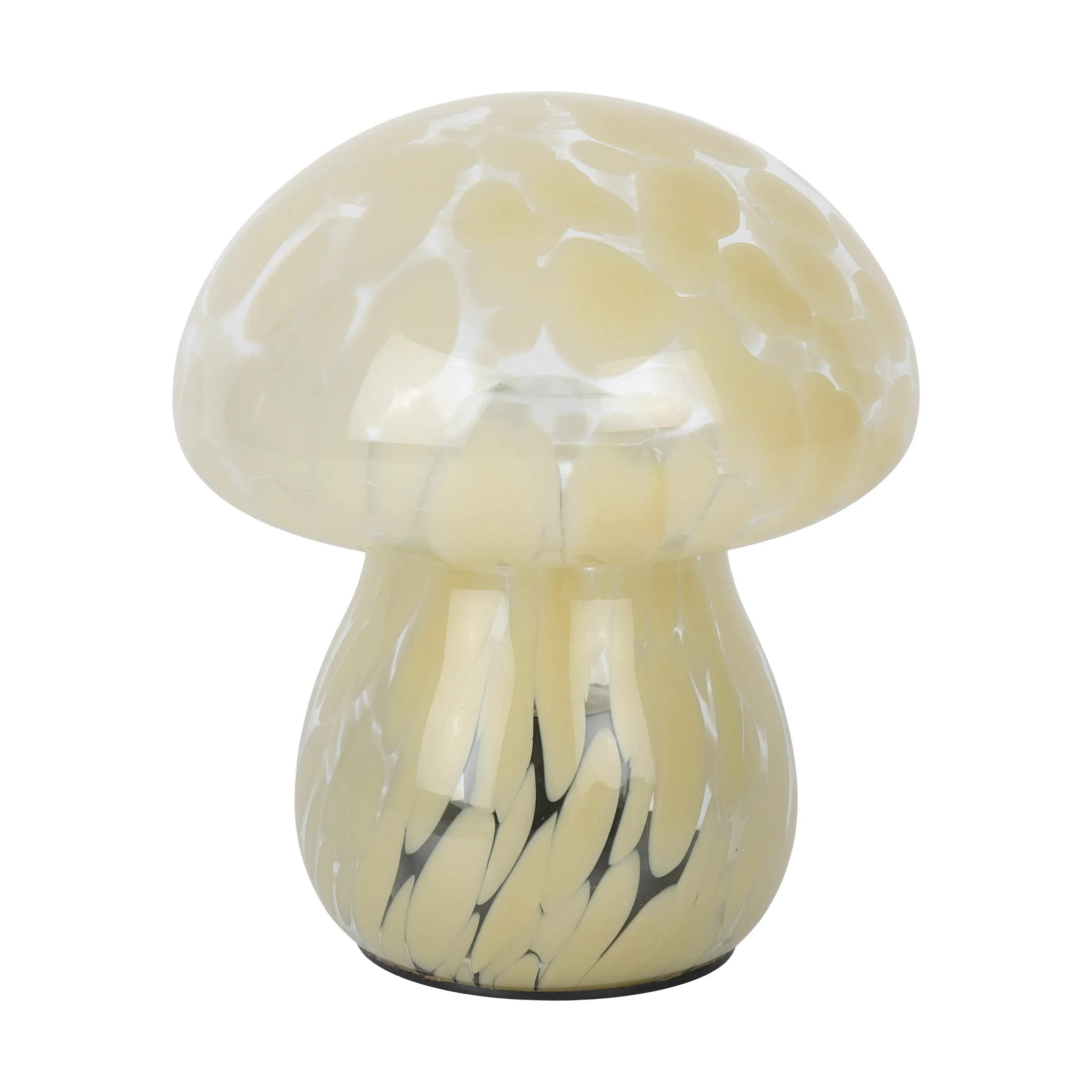 Confetti Mushroom Lampe, lysegul, large