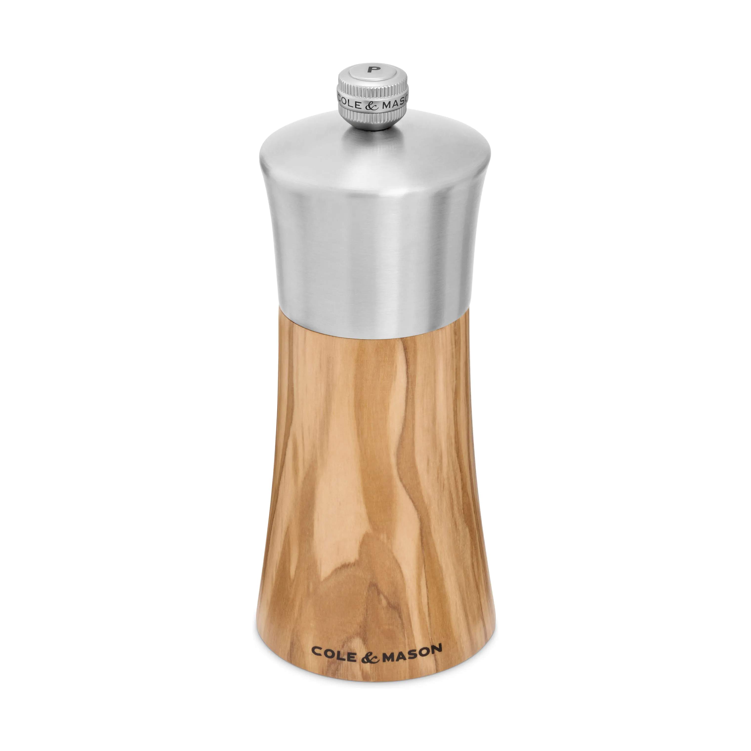 Cole&Mason Peberkværne Bromley Peberkværn i Olive Wood, 9
