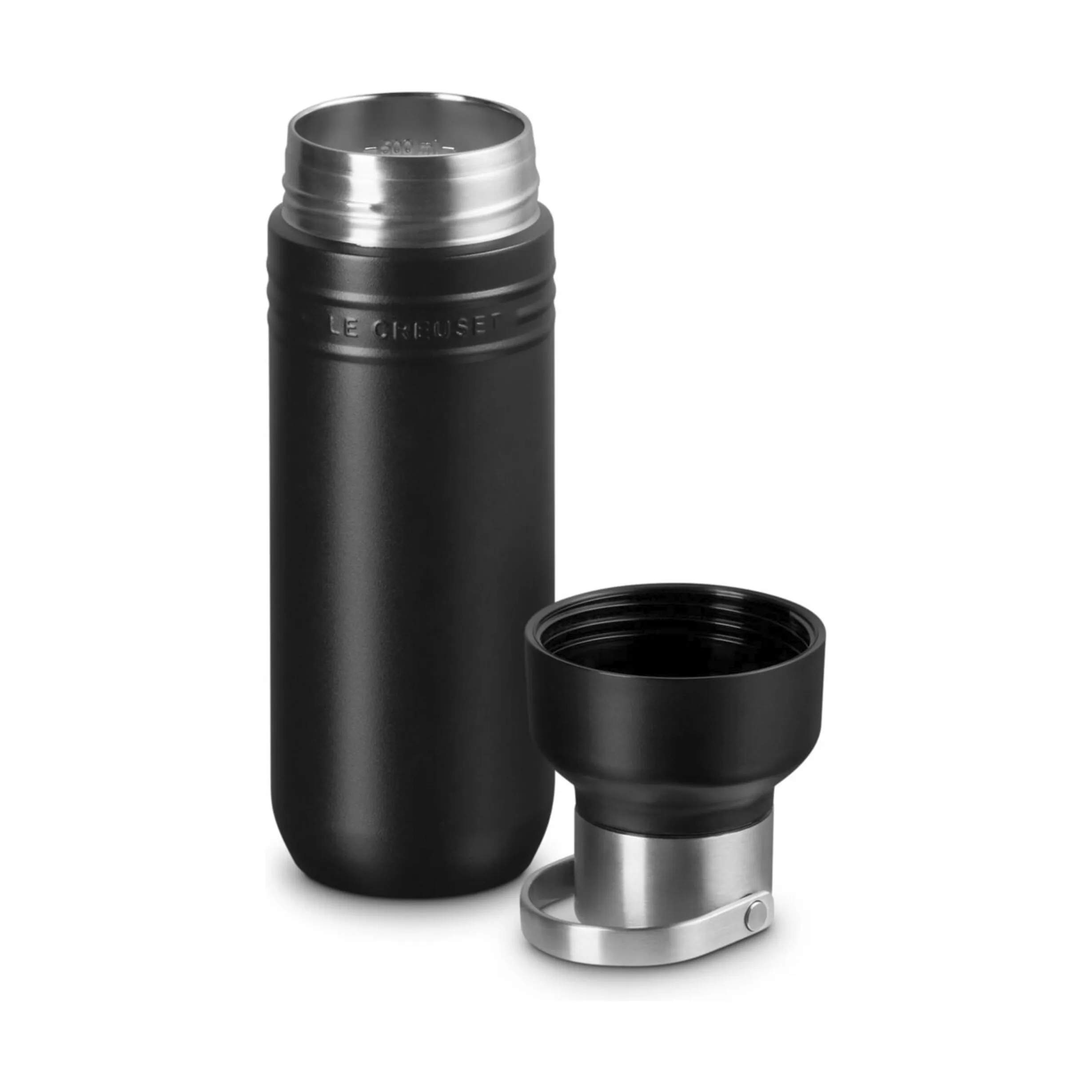 Le Creuset Termoflasker On the Go Termoflaske i Mat sort, 500 ml, 3