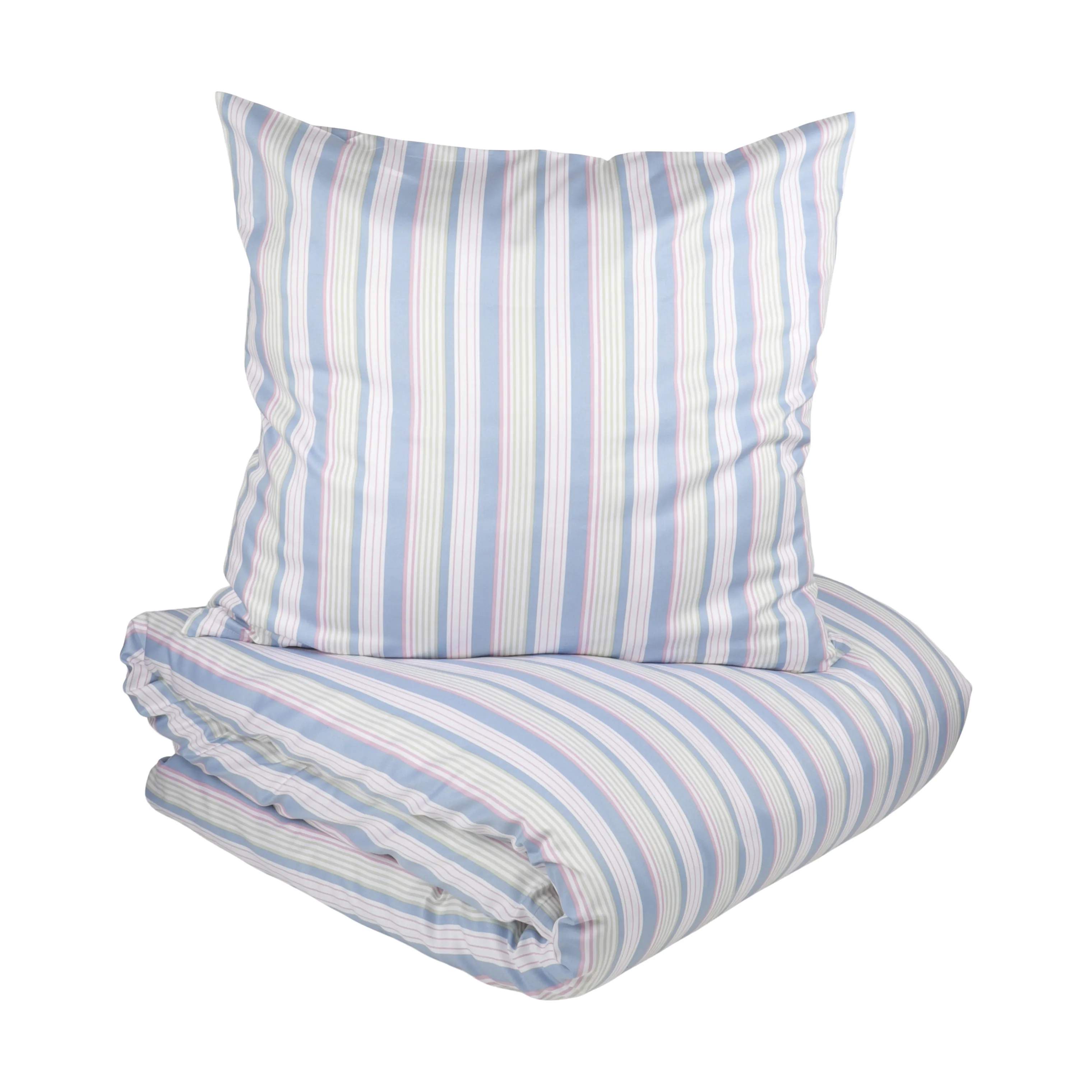 CASA Living Sengetøj Sengetøj i Blå/rosa/grøn, B140 x L200 cm, 1