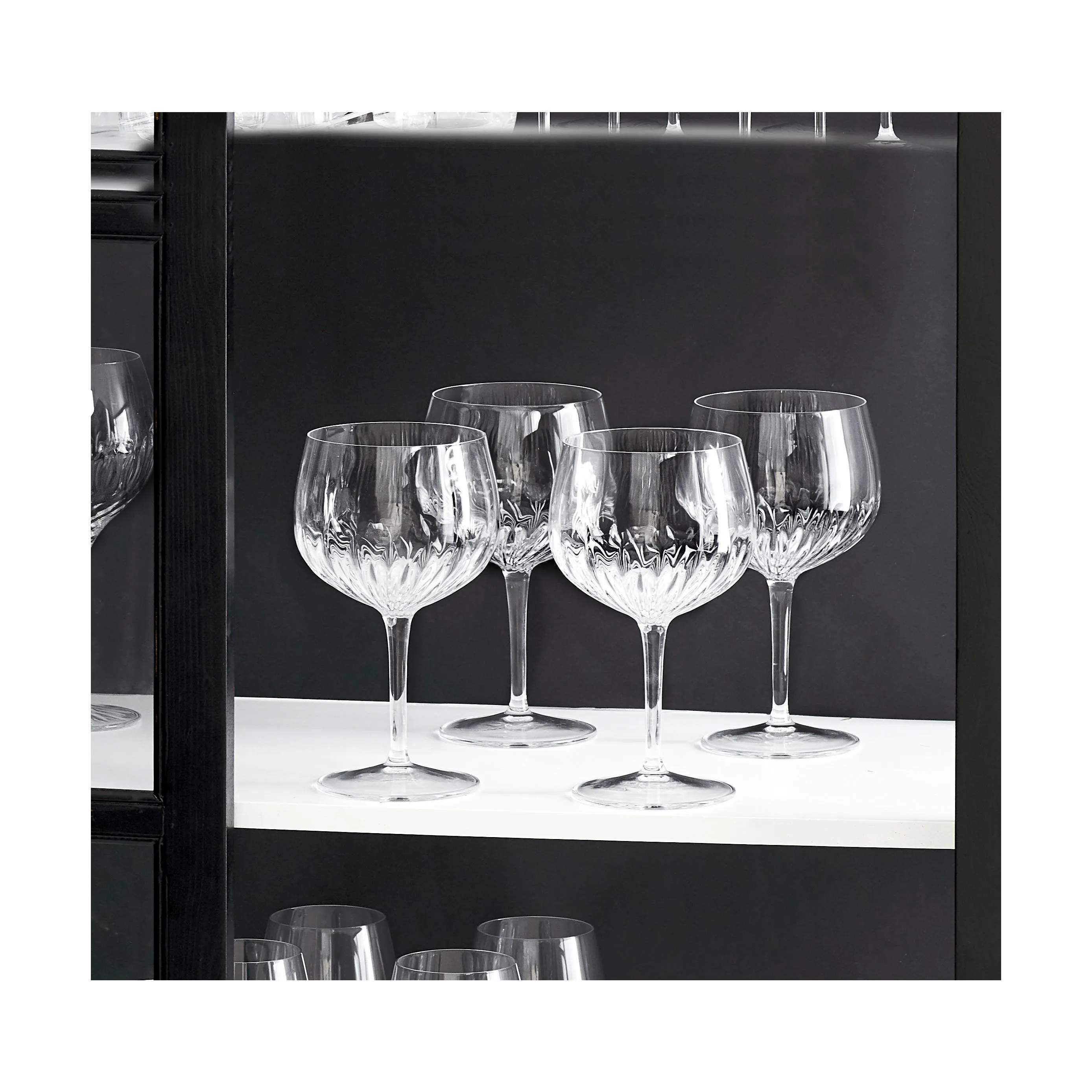 Luigi Bormioli Ginglas Diamante Spansk Gin og Tonic Glas - 4 stk. i klar, 65 cl, 5