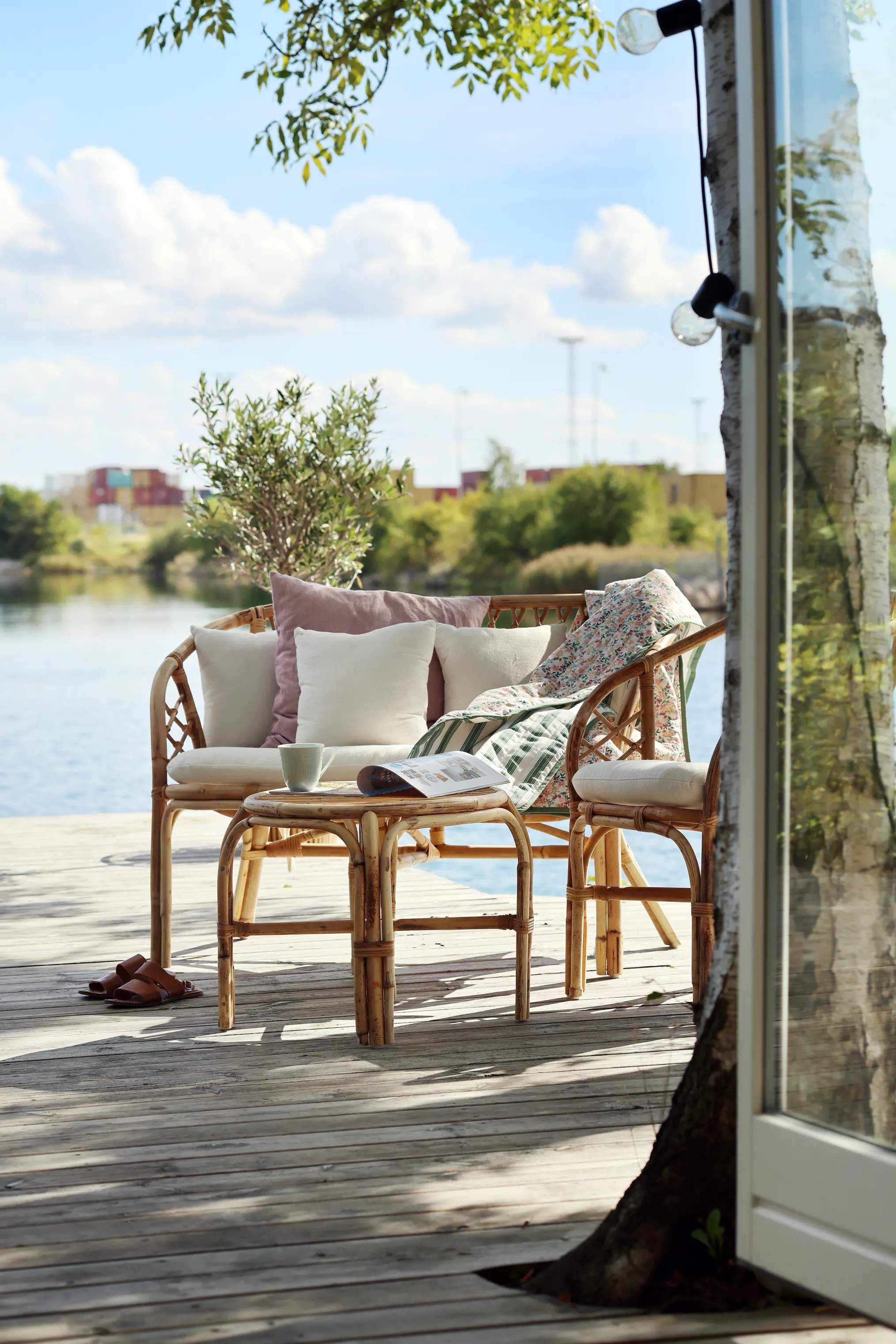CASA Living Havebænke Bænk i Rattan, 3