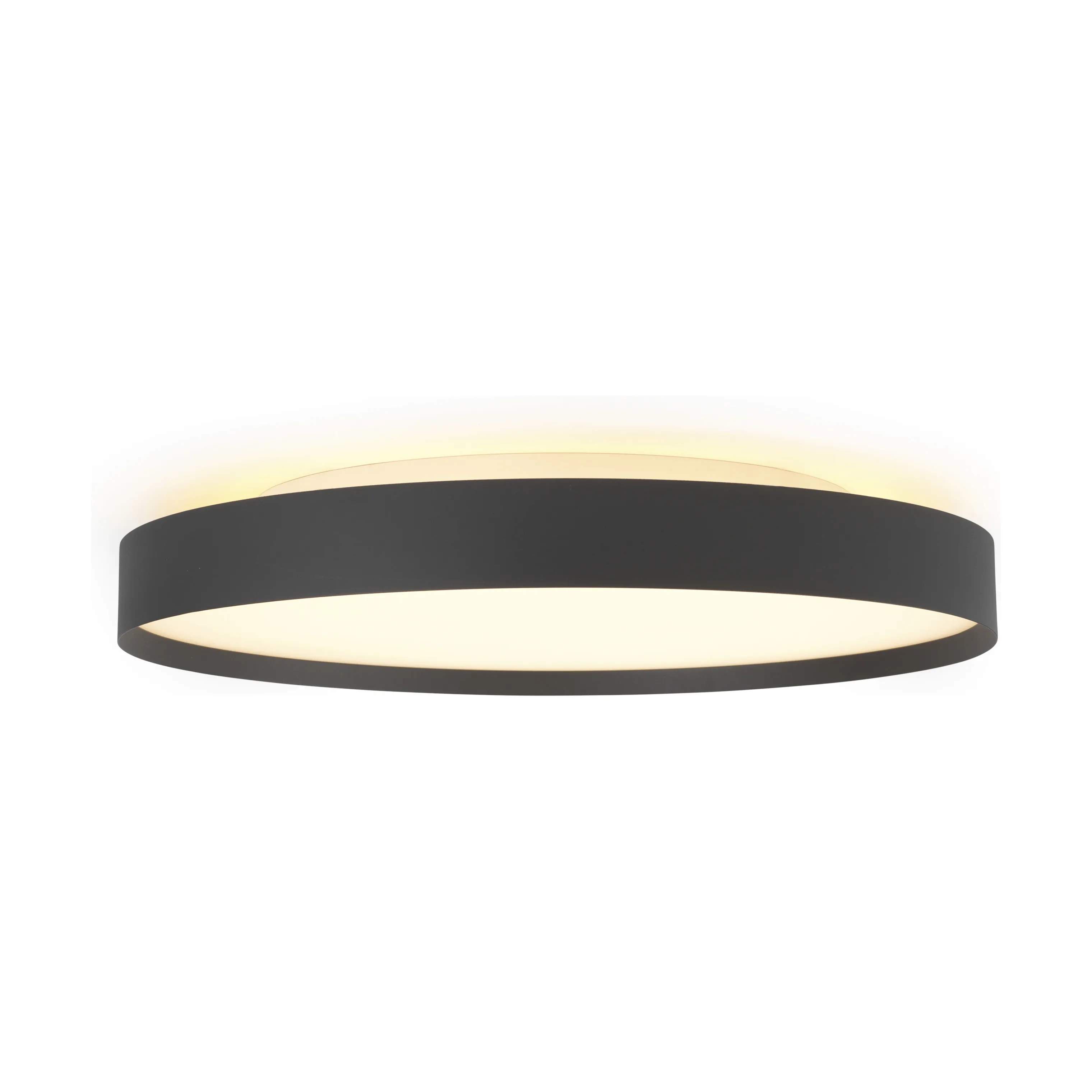 Halo Design Loftlamper Backlight Full Plafond i Sort, 50 cm, 1