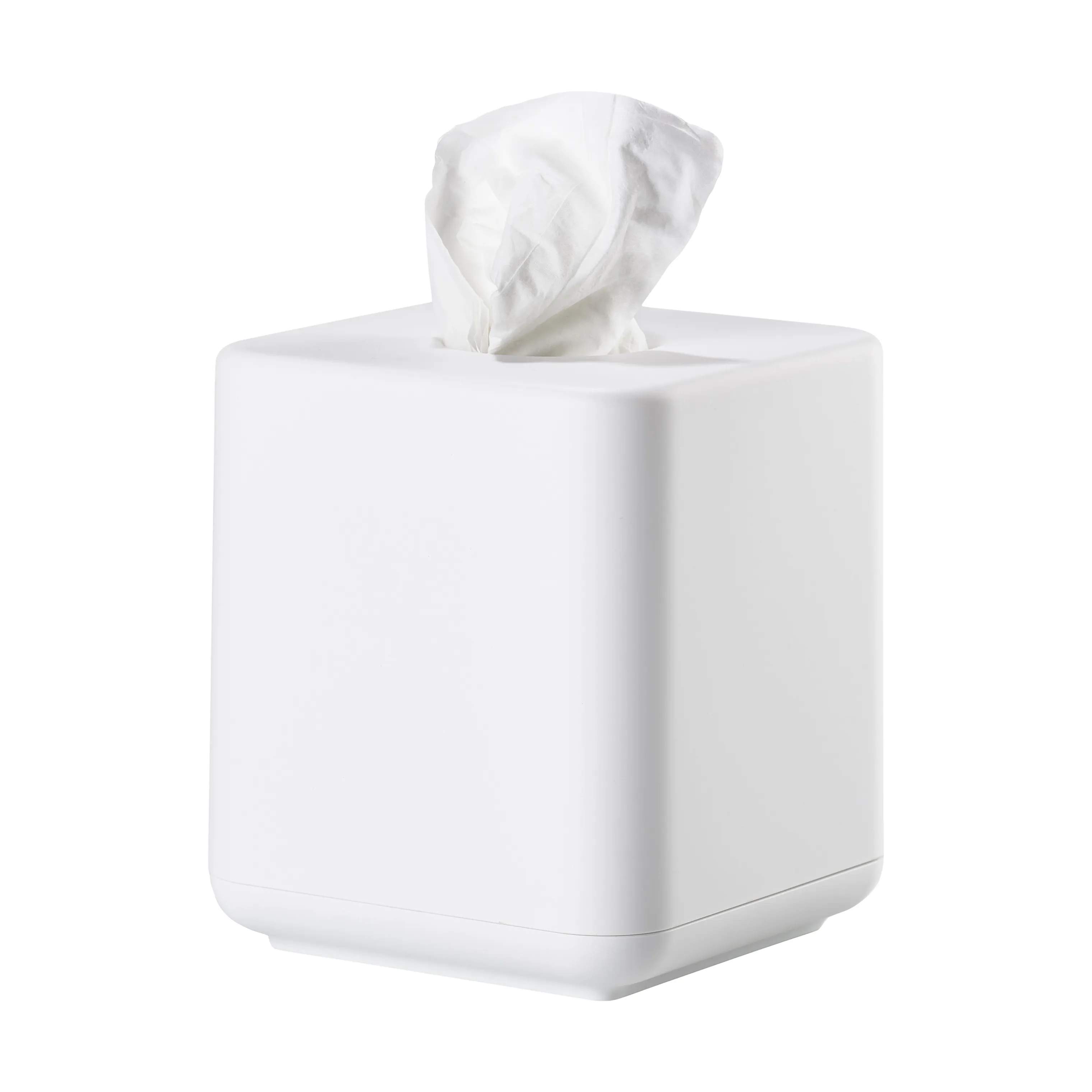 Zone Servietringe og -holdere Ume Servietboks i White, 13 cm, 2