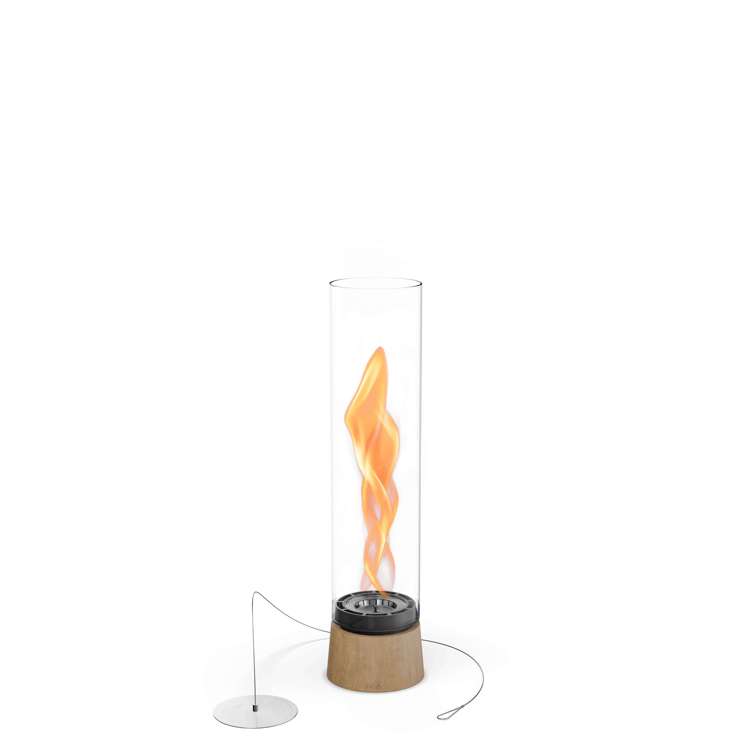 höfats Hurricanes Spin Air 900 Bord Biopejs i Oak, 40,5 cm, 1